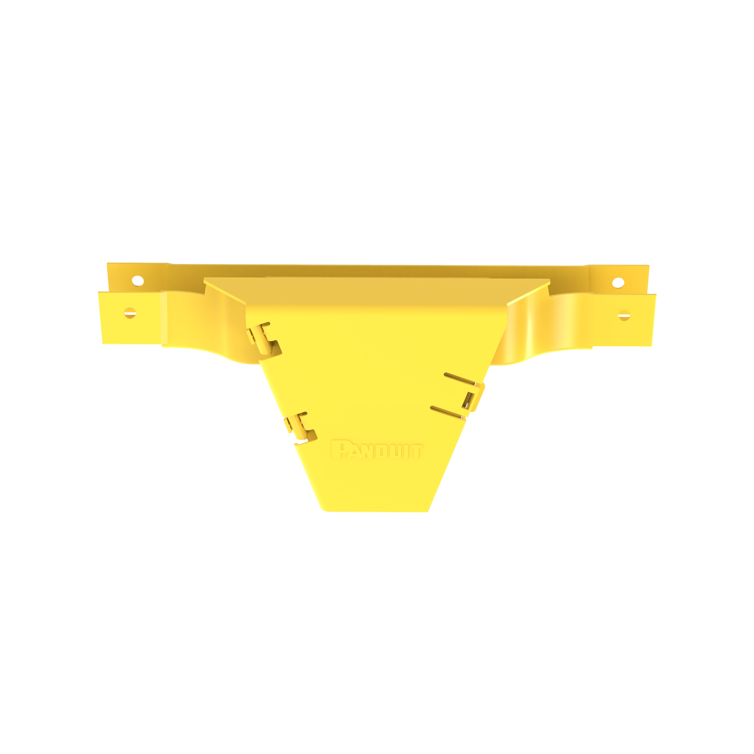 FiberRunner® Vertical Tee, 90°, 2x2, Yellow