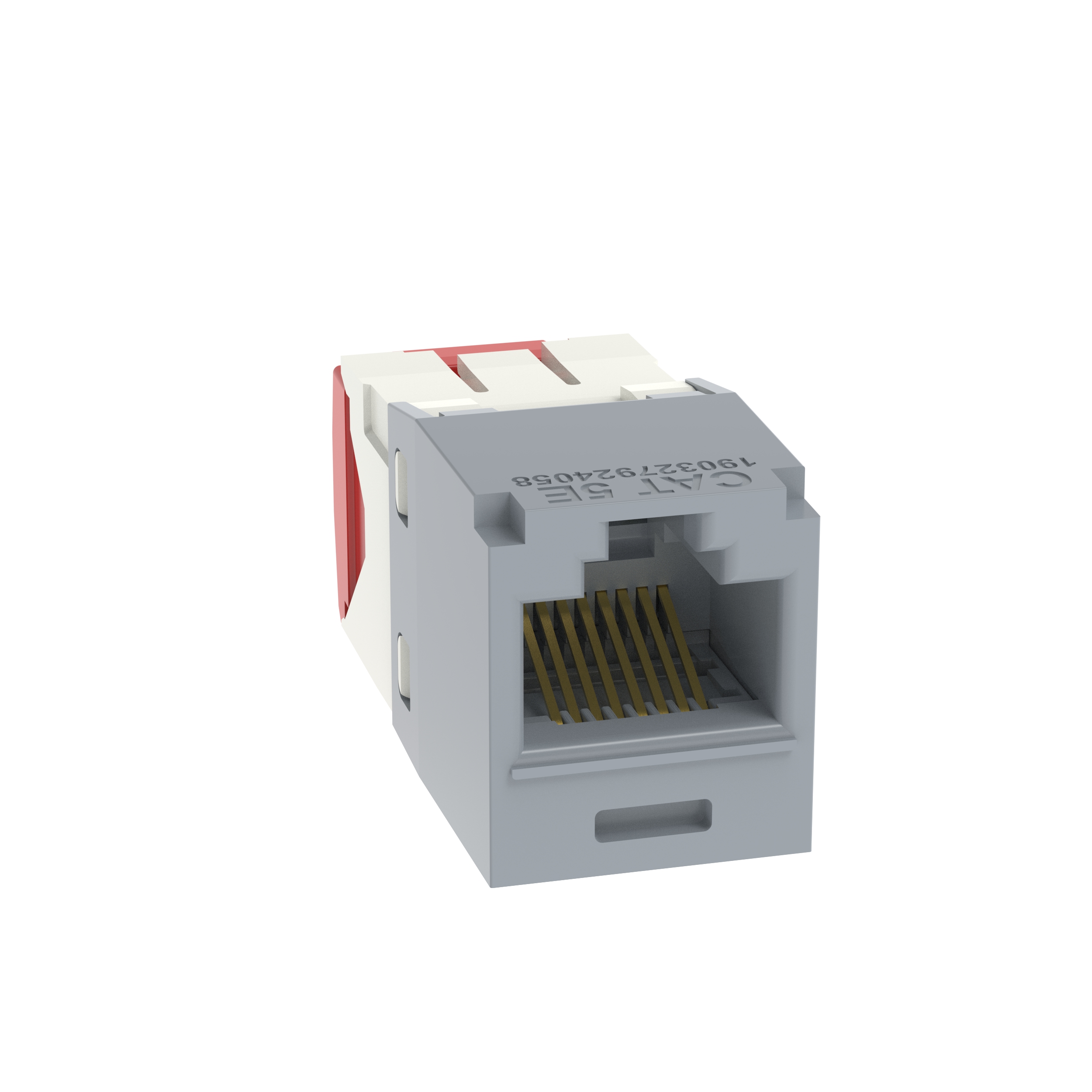 Mini-Com Module, Cat 5e, UTP, 8 pos 8 wi