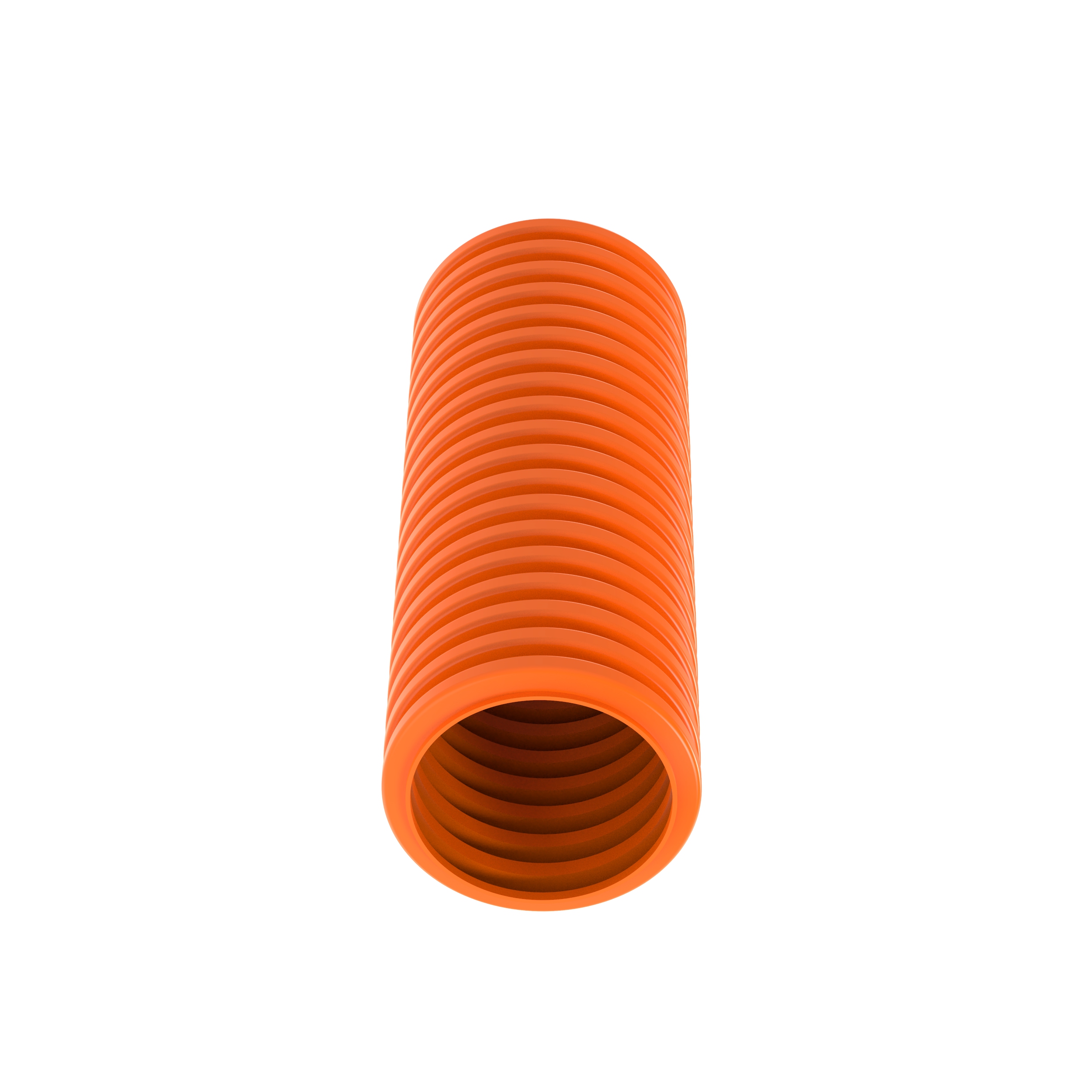 Düzeltilmiş Oluklu Hortum, 19.05mm x 30.48m, Turuncu, 1'li Paket