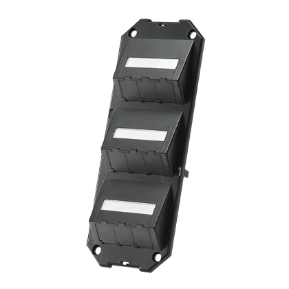 Mini-Com® Sloped Faceplate for Ackermann GB3 Sub Box