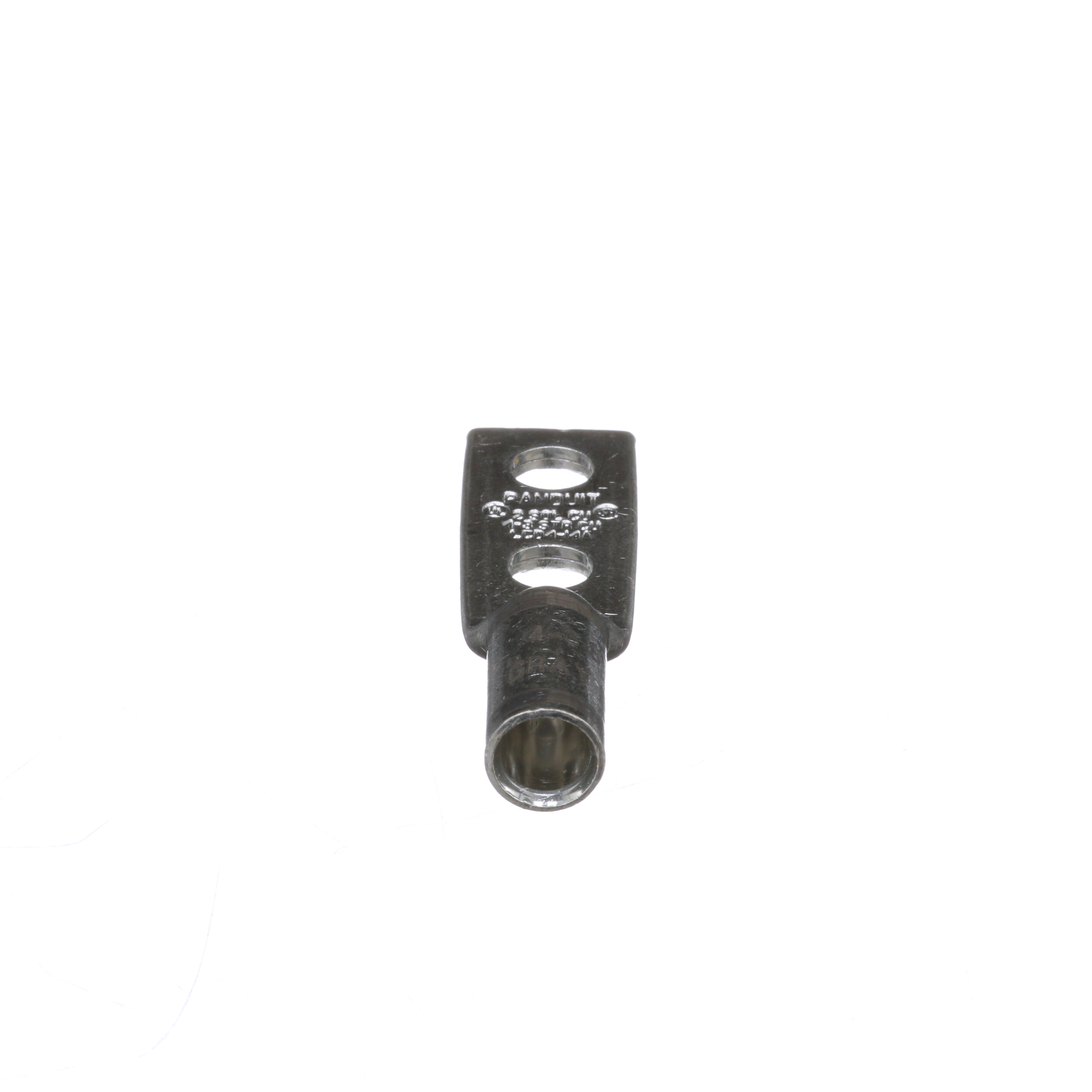 パンドウイット 銅製圧縮端子 標準バレル 2つ穴 (50個入) (1袋) 品番：LCD4-14A-L - 1