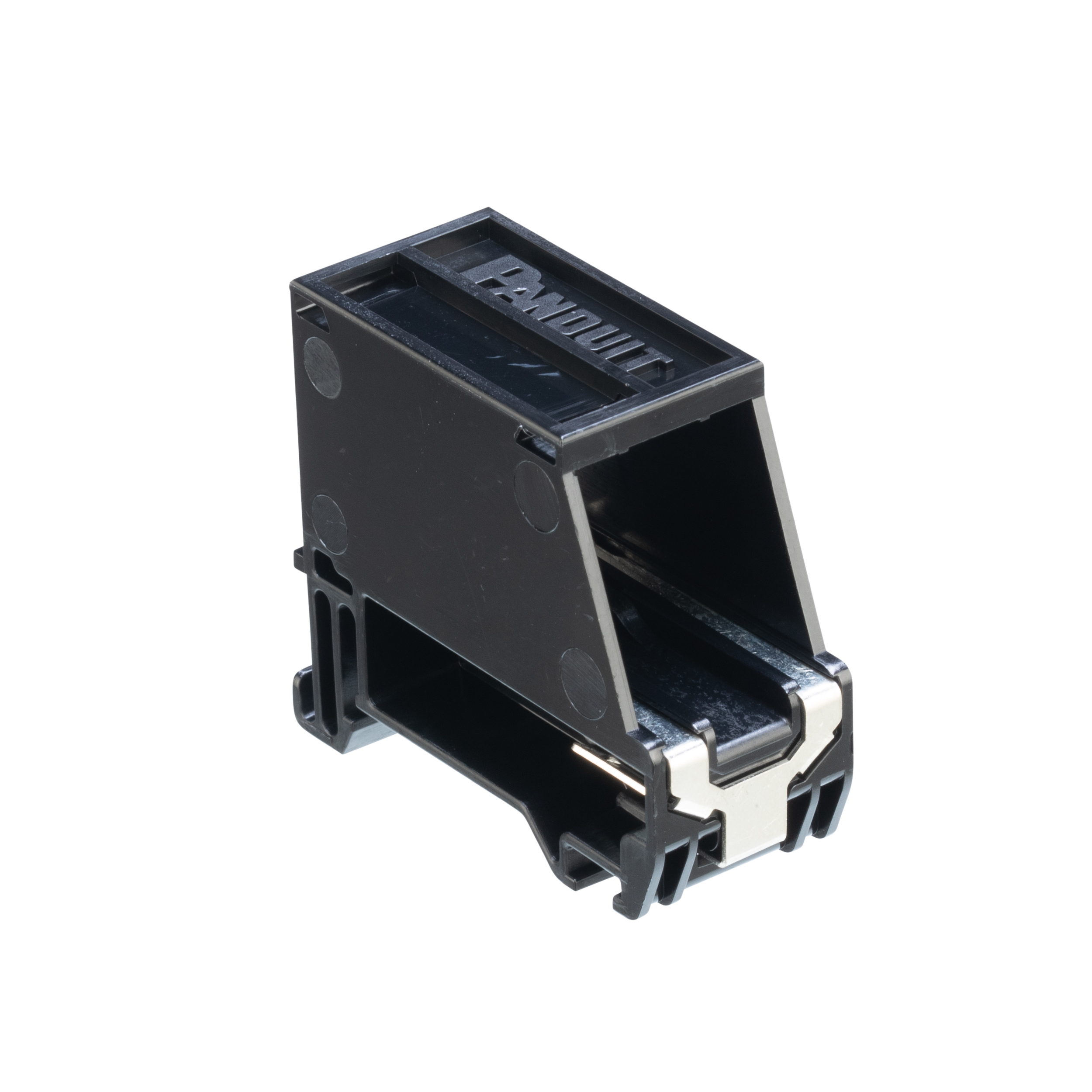 Mini-Com® DIN Korumalı Ray Montaj Adaptörü, tek port, BL
