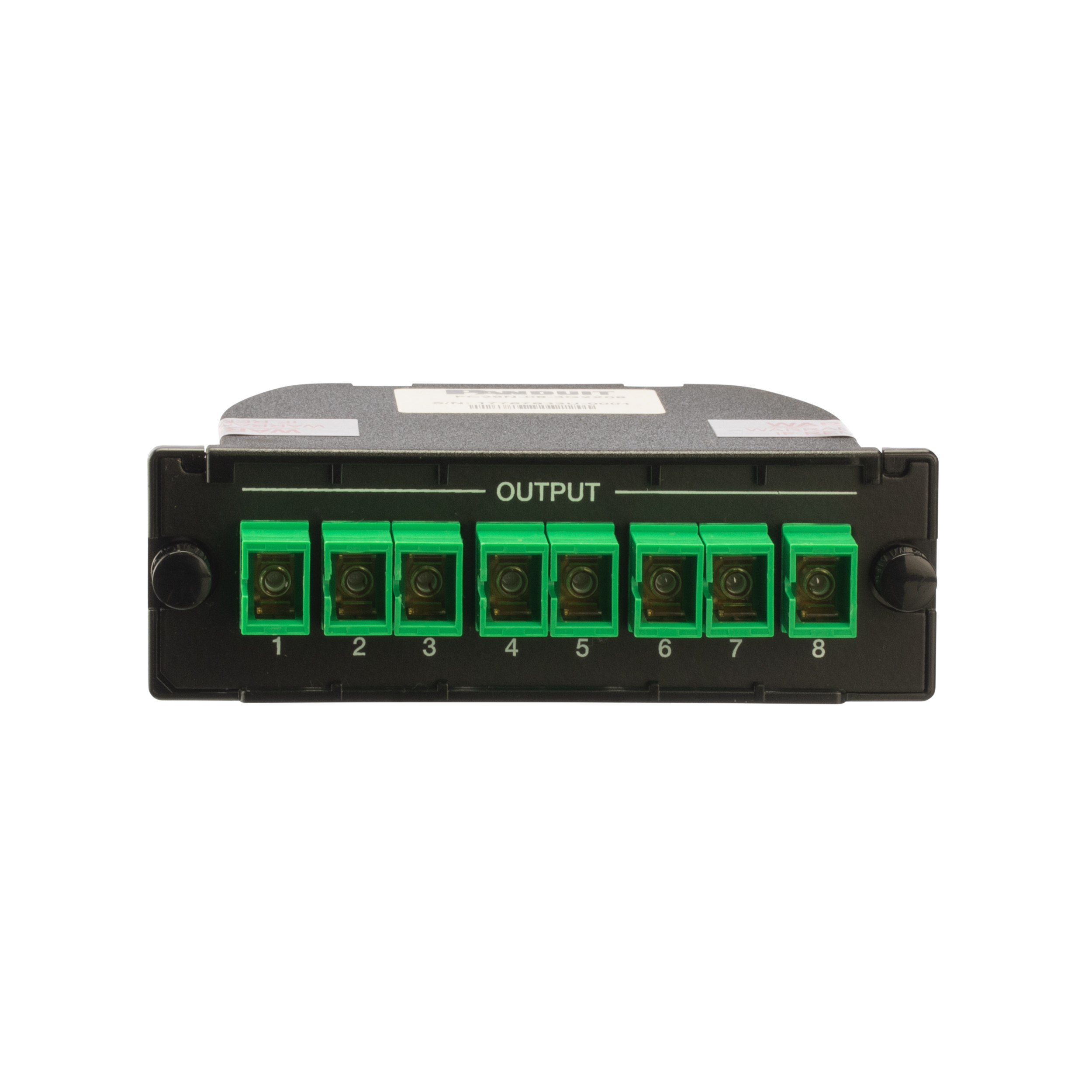 Opticom SC-APC Kaset, Optik LAN için, 2X8 Bölme Oranı
