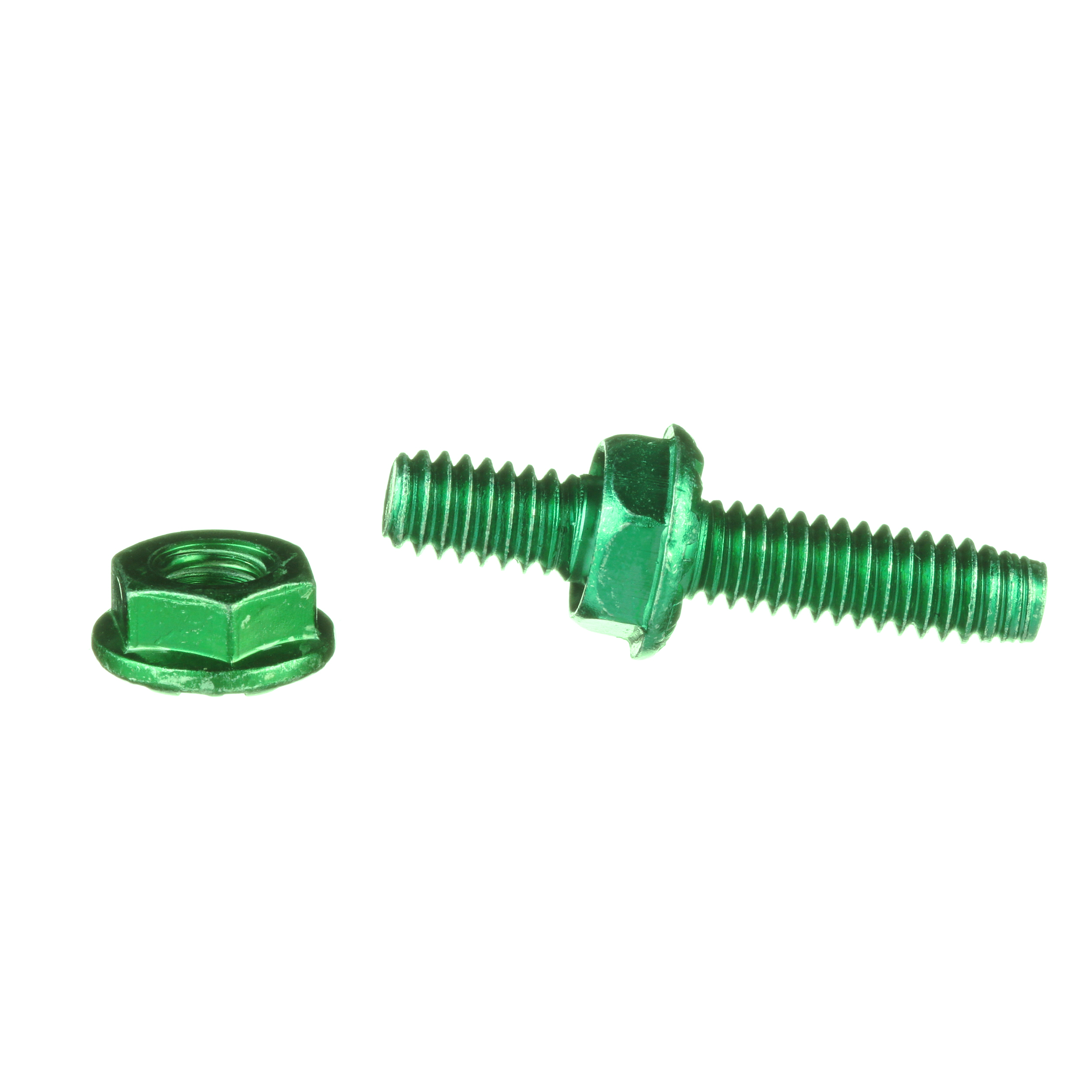 Bonding Stud Kit,Green, Zinc-Plated, PK1