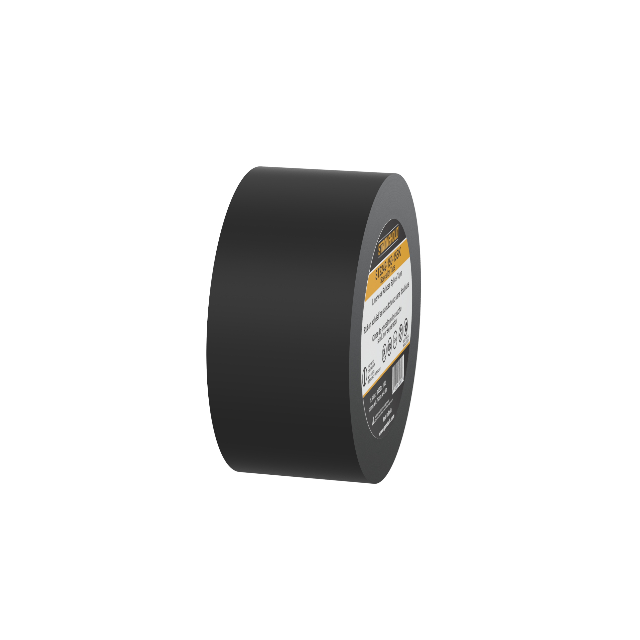 Özel, Siyah, EPR, Çekirdeksiz Kauçuk Birleştirme Bandı, 38mm Genişlik, 35'li Paket