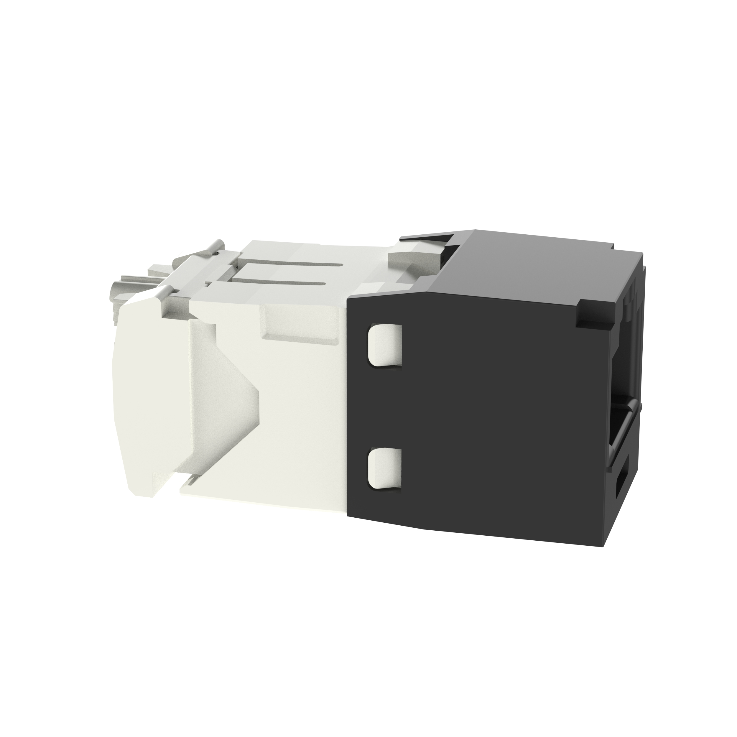 Mini-Com® UTP RJ45 Cat 6 TG Jack Modülü Korozyon Dayanımlı, Siyah