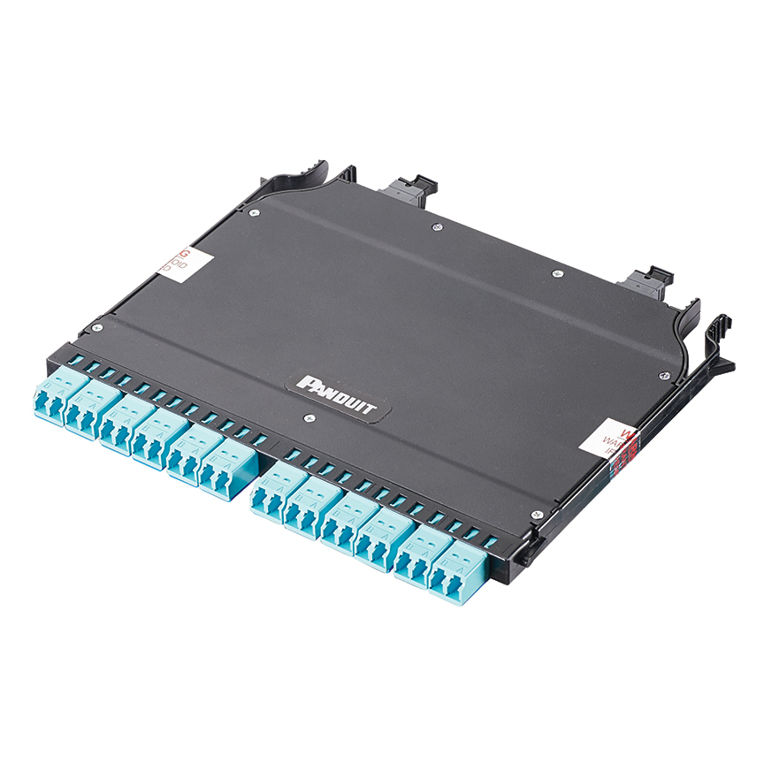 2x12F MPO-LC Fiber Kaset OM3, 24 Fiber, Evrensel, Ult IL