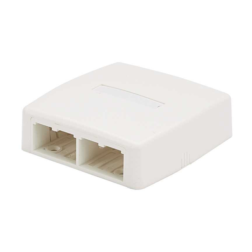 Yüzey Montaj Kutuları, Hızlı Çıkarma, 4 port, Beyaz