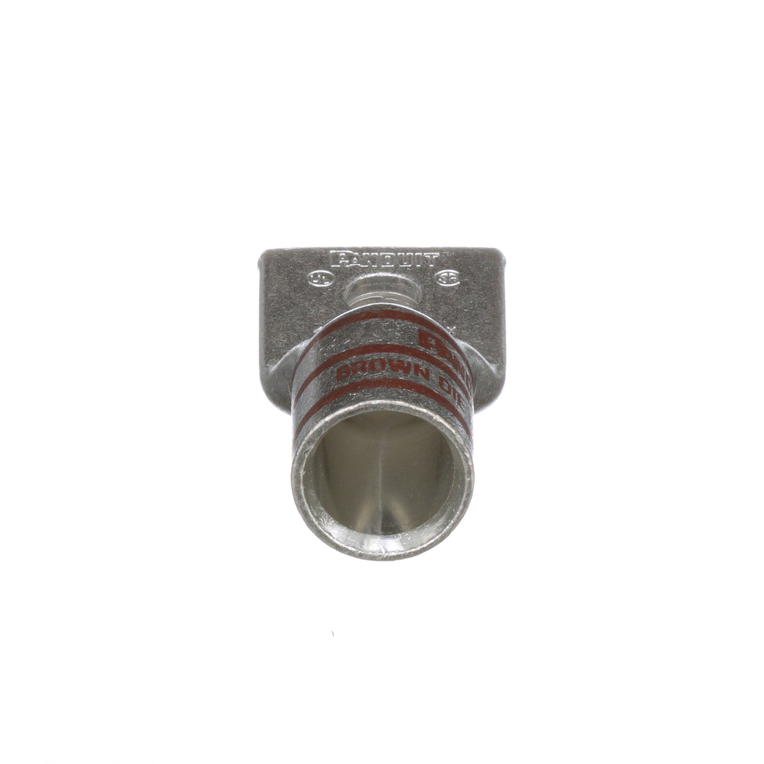 Bağlantı Muhafazası, Kalay Kaplı Bakır, Düz, Tek 6.4mm Somun, 6'lı Paket