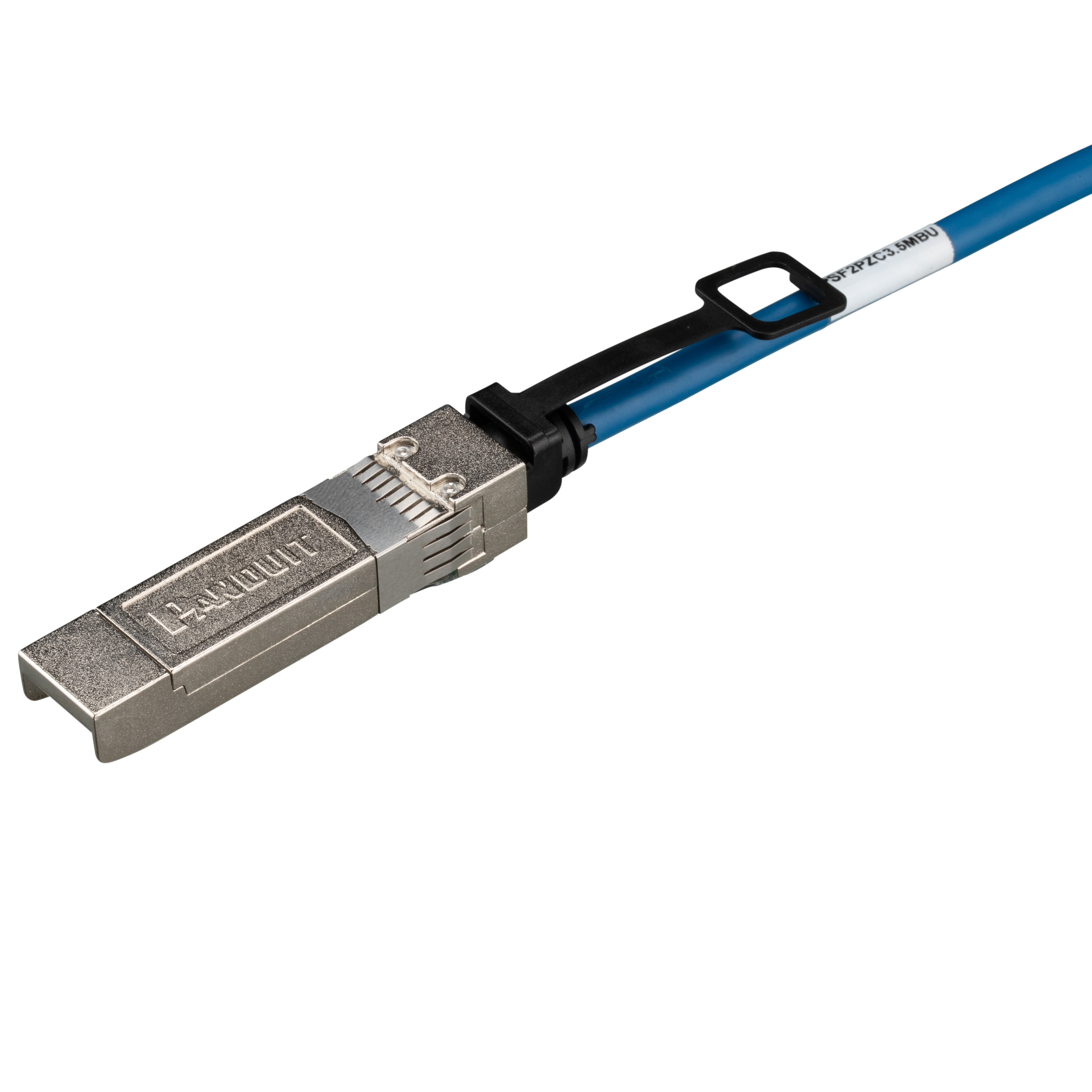 25G SFP28 DAC Assembly, 26AWG, 4M, Blue