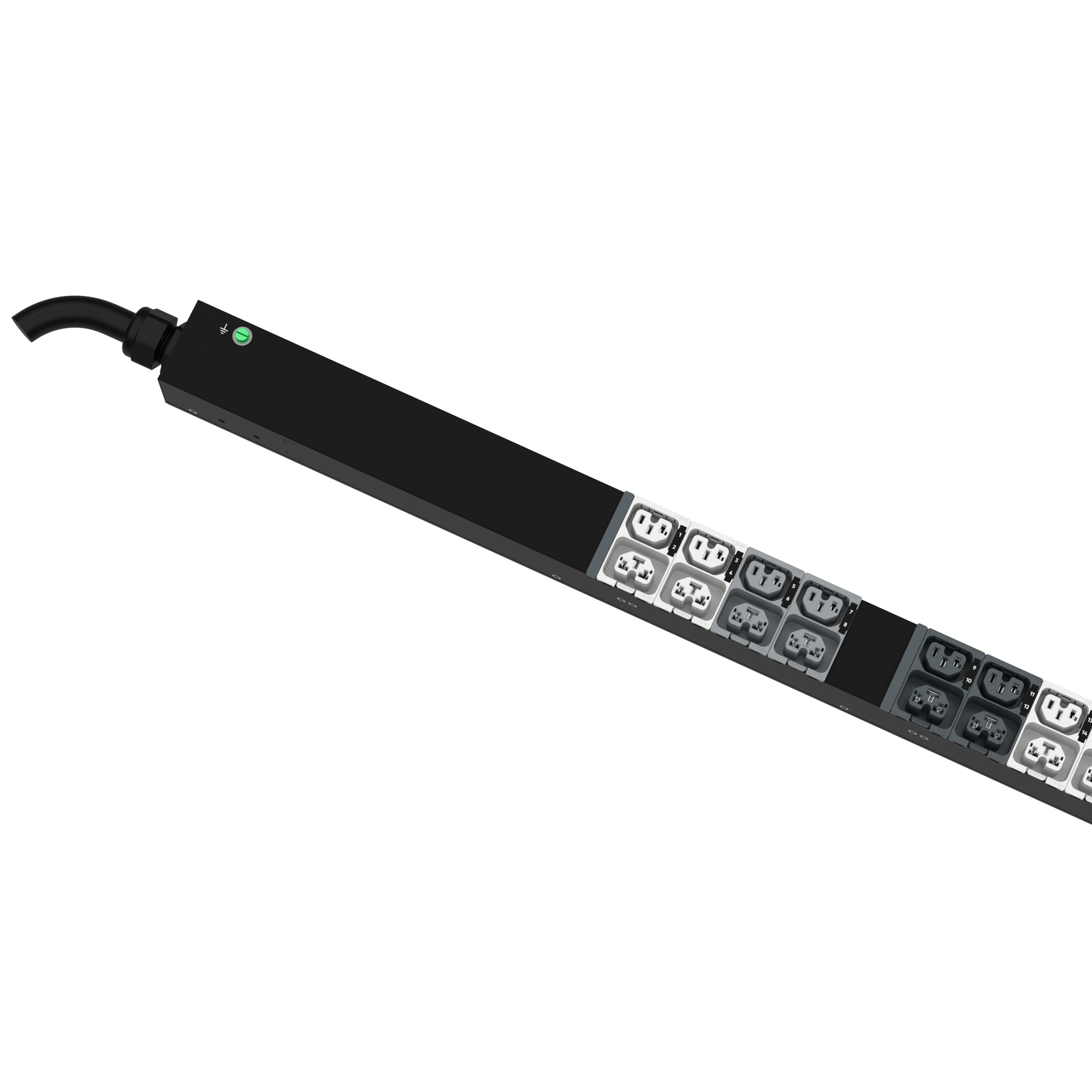MI PDU, 415V, (24)C13/C15, (24)C13/15/C19/C21