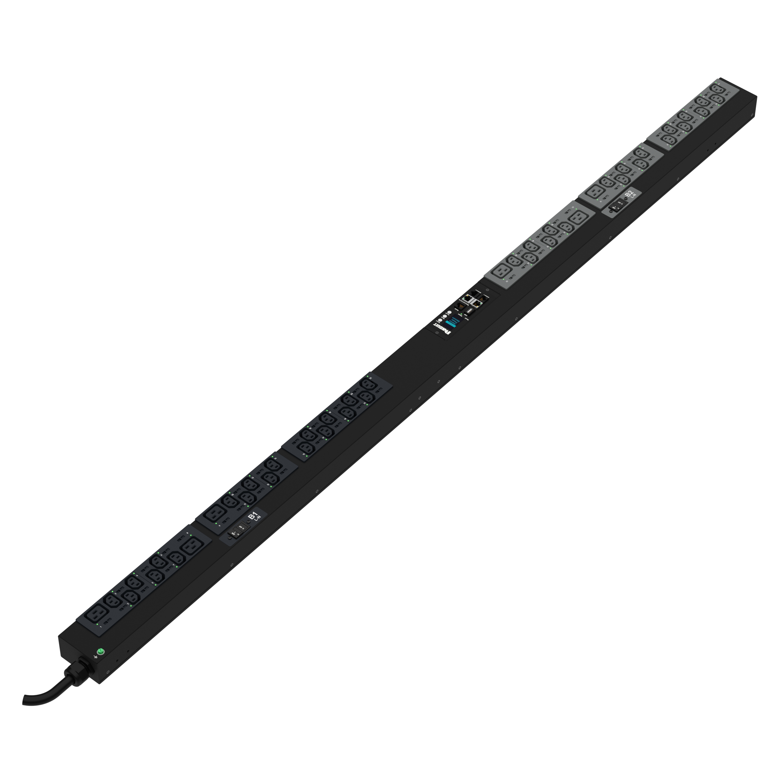 G6 MS PDU, 32AMP, (38)C13, (6)C19, IEC 60309 2P+E 6 saat
