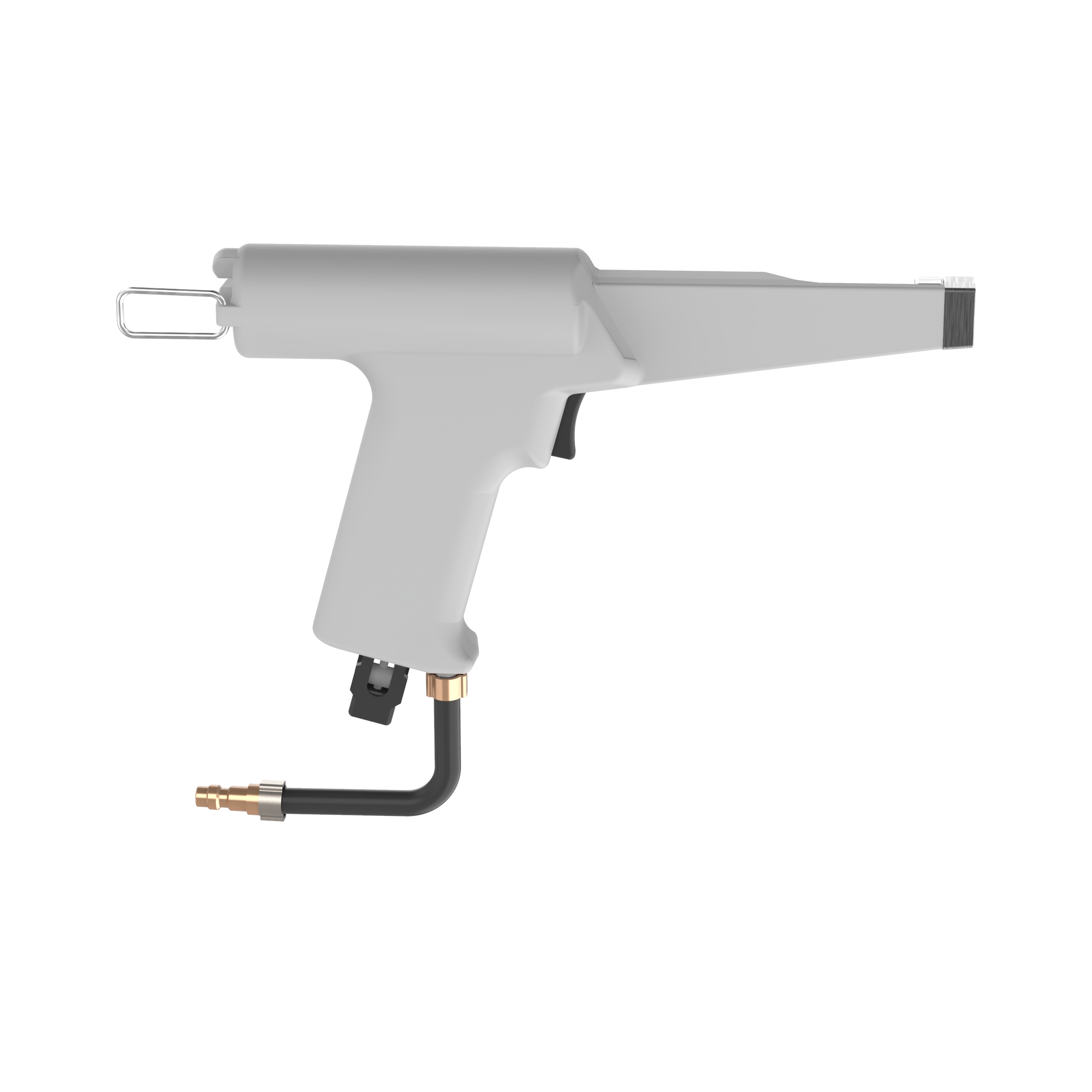 Pneumatic Cable Tie Hand Tool, Light Gray, 217x24.4mm, PK1