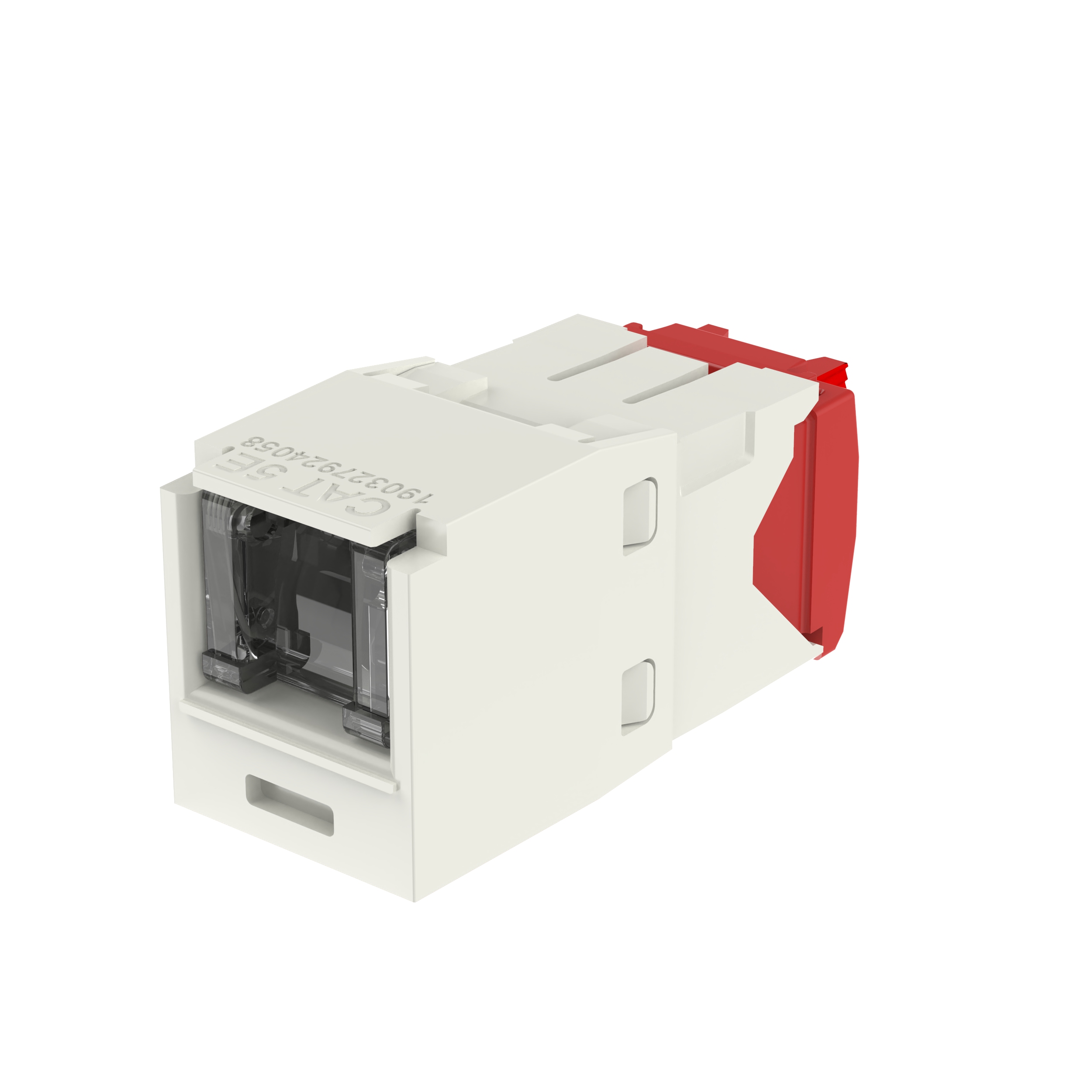Mini-Com® RJ45 Cat 5e Kapatmalı TG Jak Modülü, IW