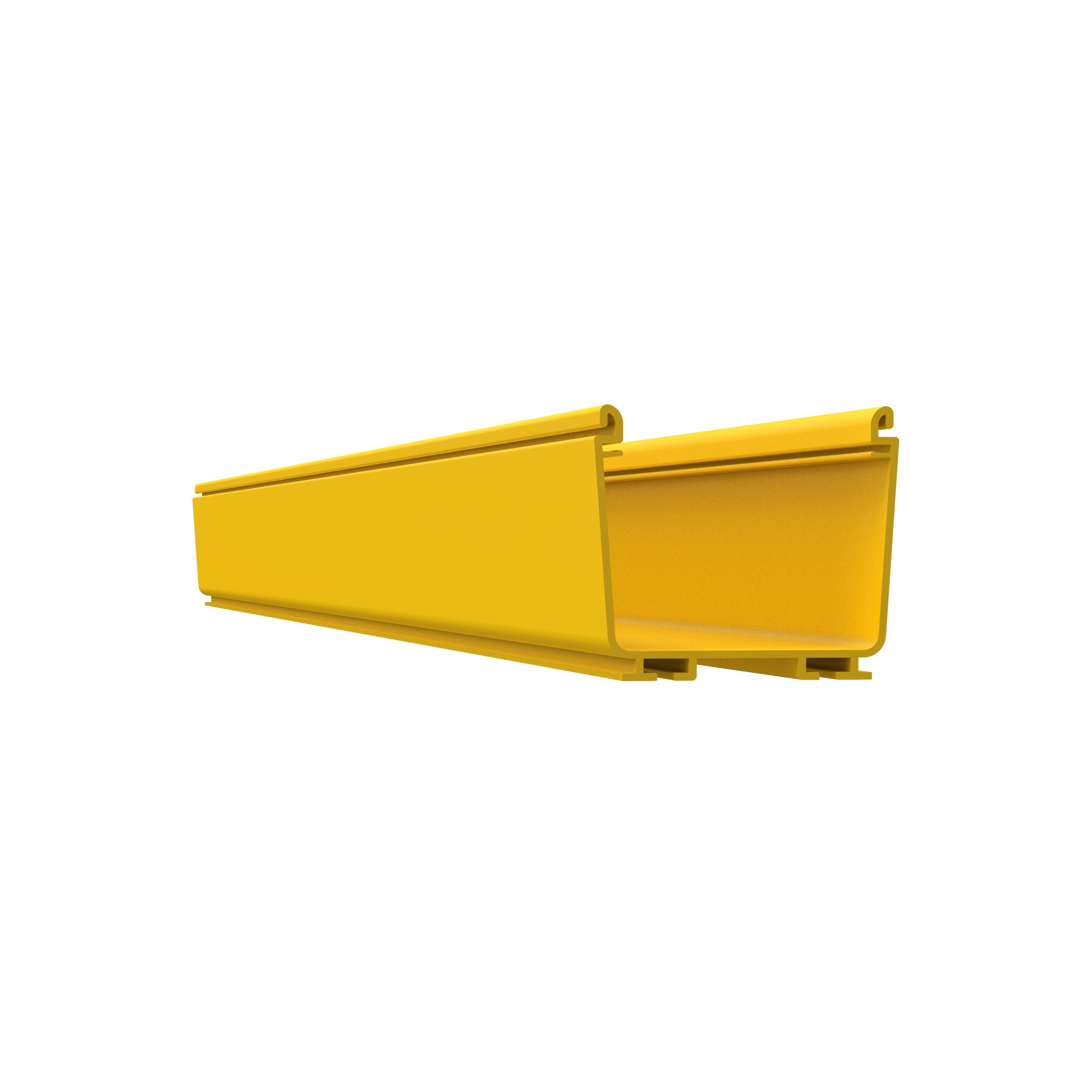 Channel, 4   x 4   (100mm x 100mm), 2m, FiberRunner, YL - vendu par carton de 8m