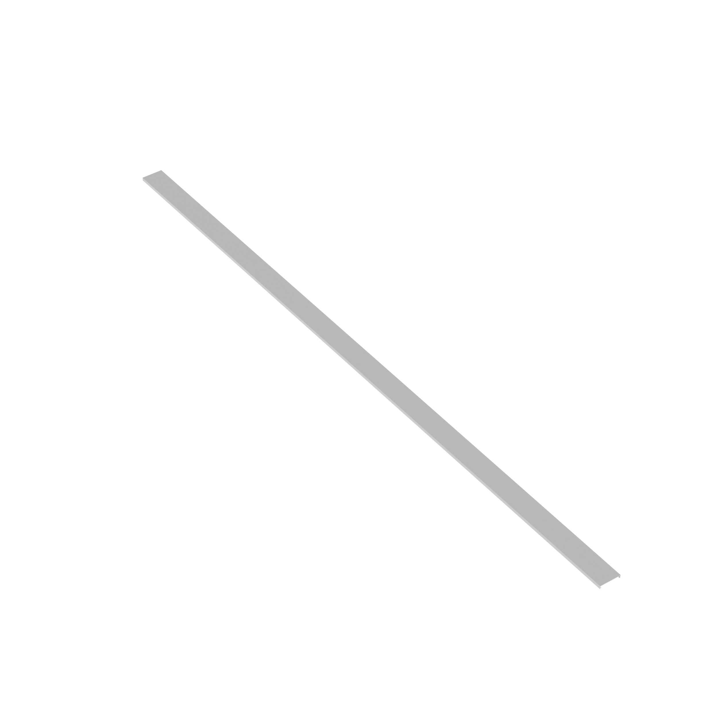 Düz Kanal Kapağı film ile, Beyaz, PVC, 8.9x57.2mm