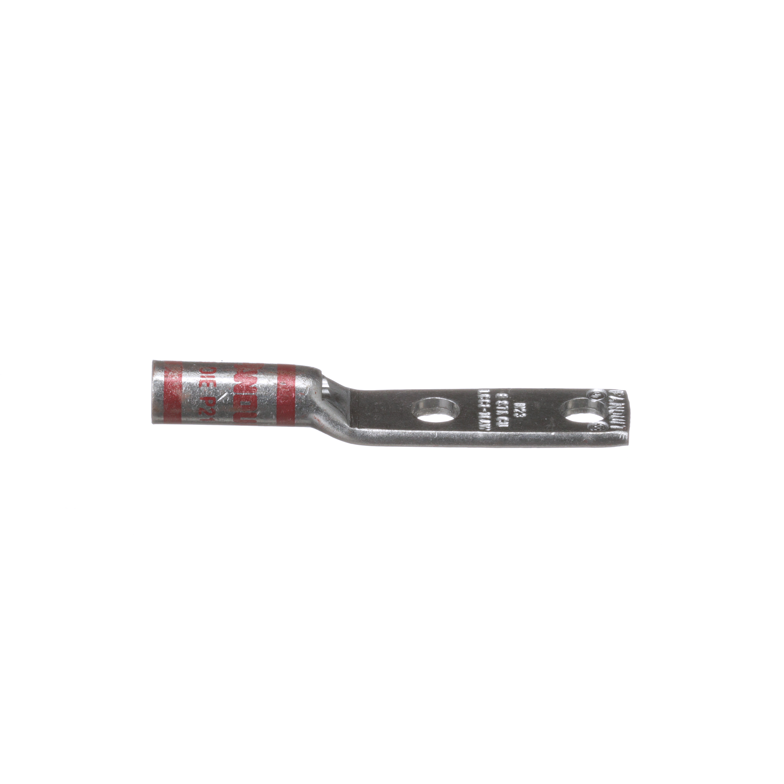 Bağlantı Muhafaza, Pencere, Kalay Kaplı Bakır, Düz, İki 4.8mm Çaplı Çapı, 50'li Paket