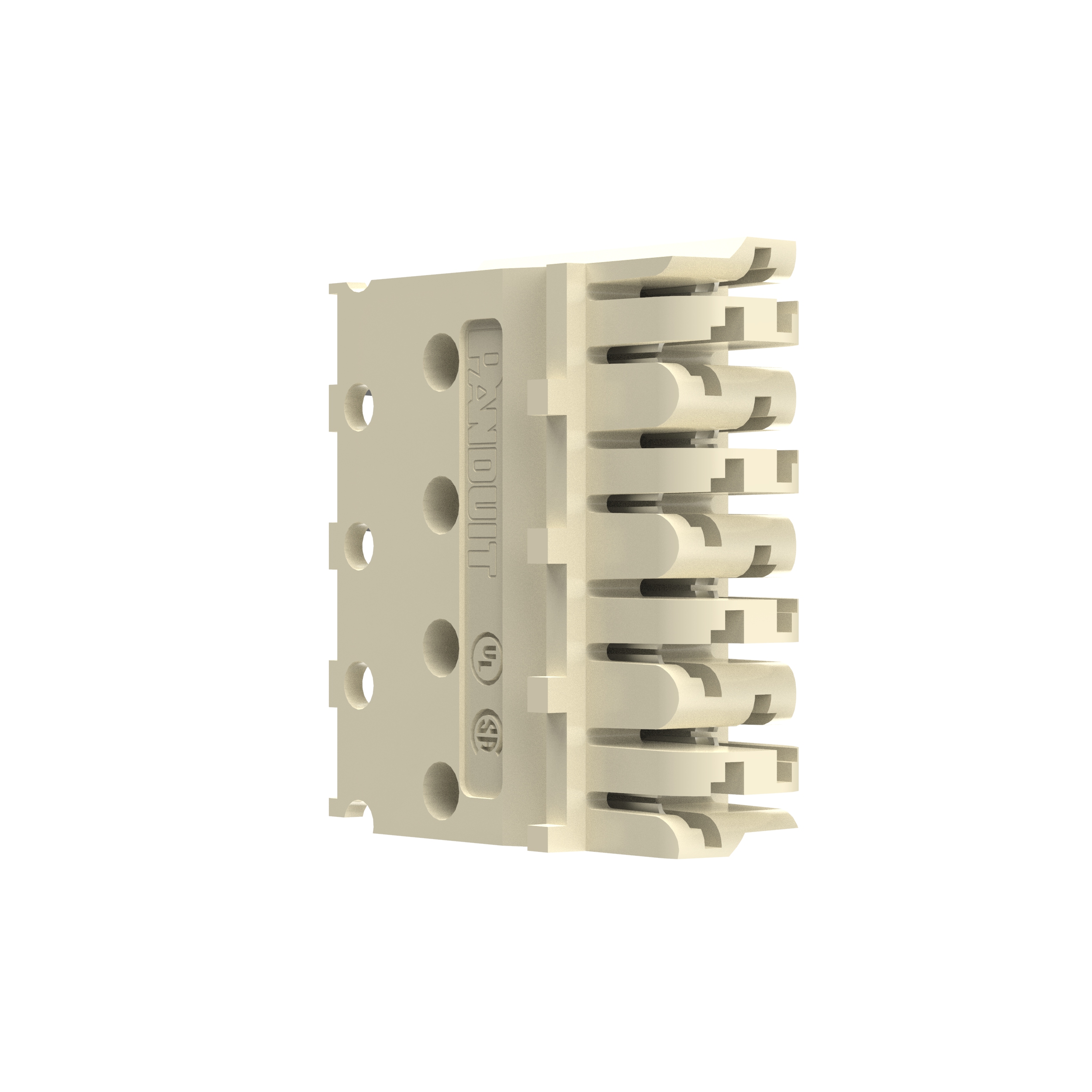 Cat 6 4-Pair Punchdown Connecting Block