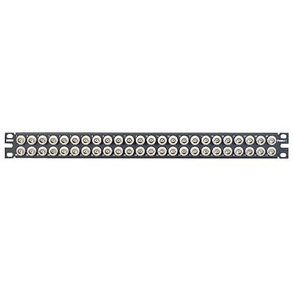 Mini-Com® 48-Port Patch Panel with Pre-Installed 75 Ohm BNC Coupler