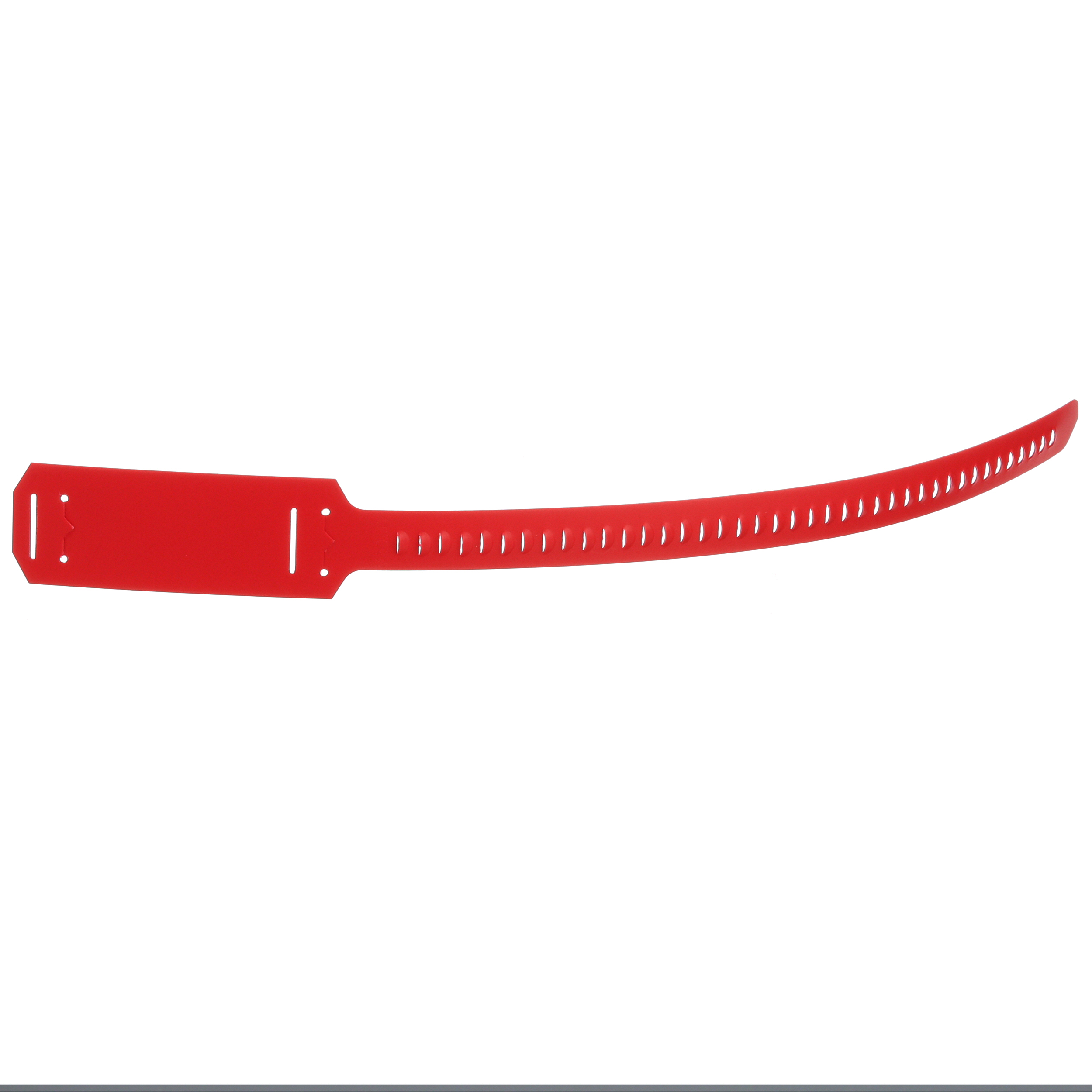Yazılabilir Kablo Bağı, Kırmızı, Polietilen, 387x19.1mm, 50'li Paket