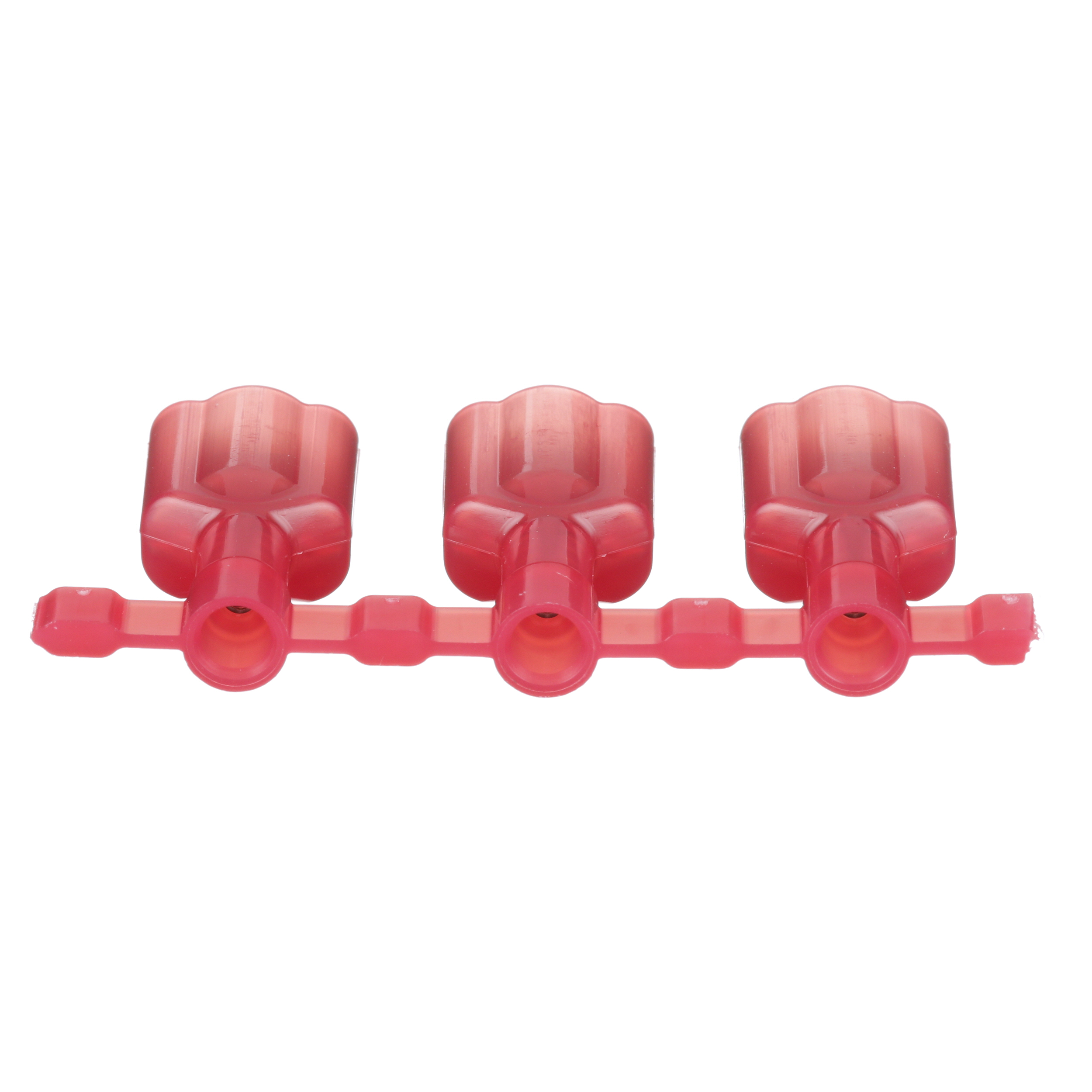 Clips isolés;6,35×0,8;rouge