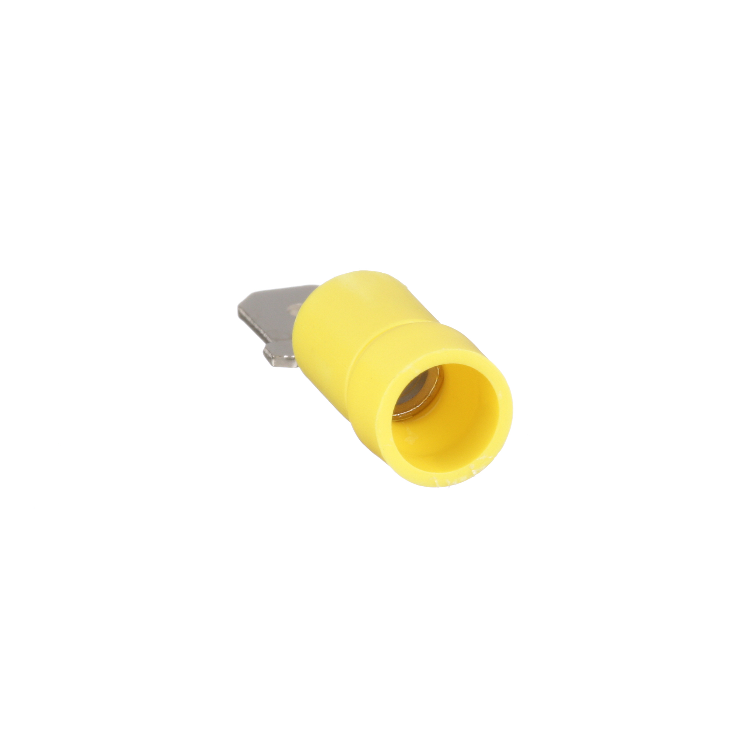 Disconnect, Yellow,Vinyl,24.9x6.3mm,0.8mm Thick, 6- 4mm², PK25