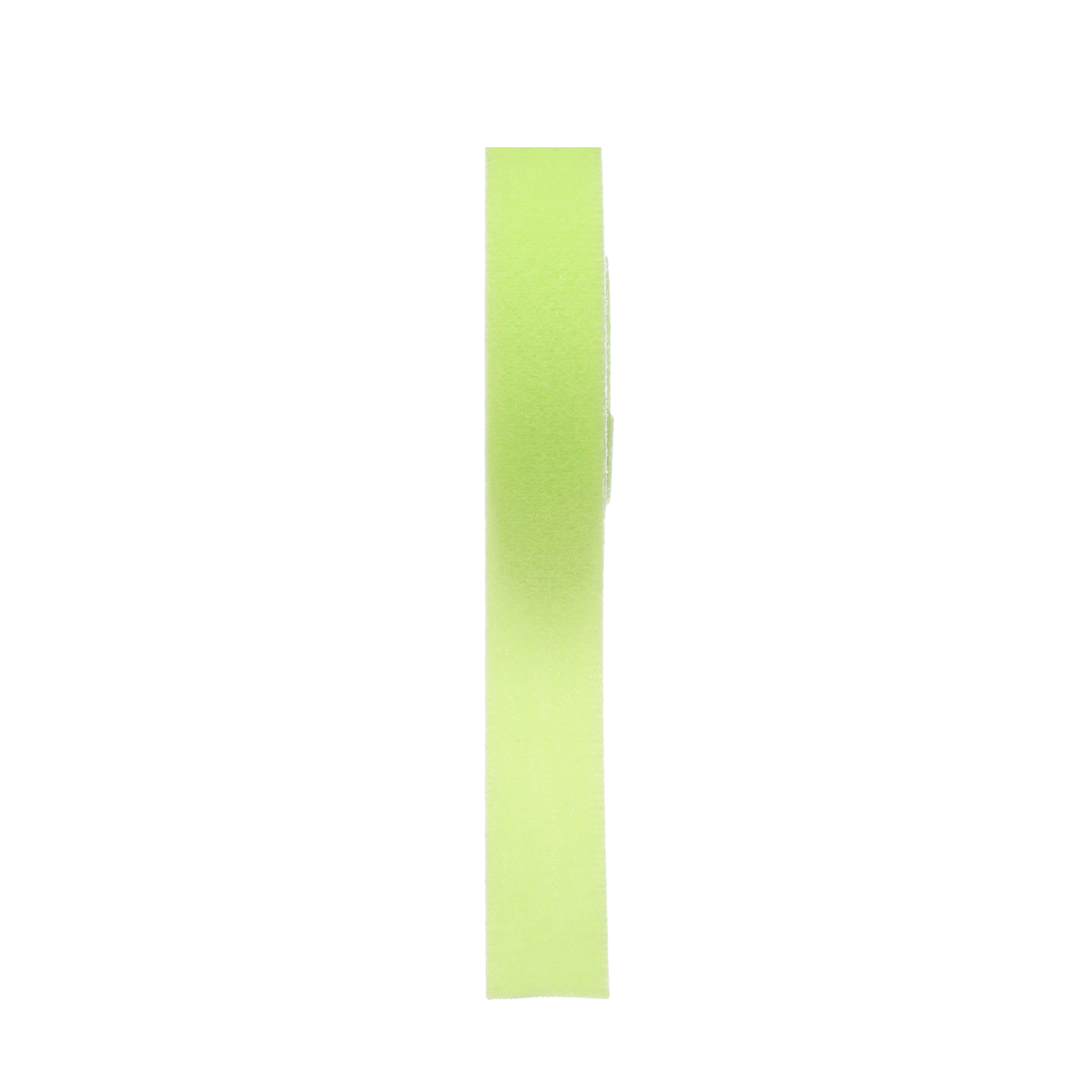 Çırtma ve halka şerit rulo kablo bağı, 15' (4.6m) uzunluk, .75 (19.1mm) genişlik, naylon halka, naylon kanca, Açık Yeşil