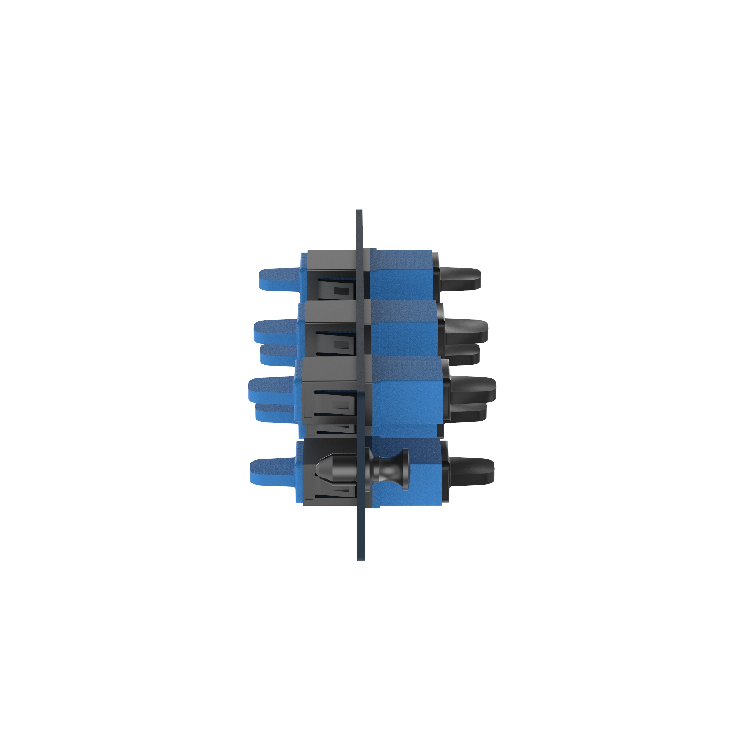 Opticom® FAP, OS2, 6 SC Simplex, Mavi