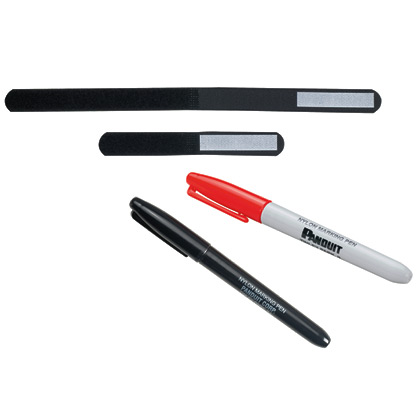 Marker Hook & Loop Wrap Tie