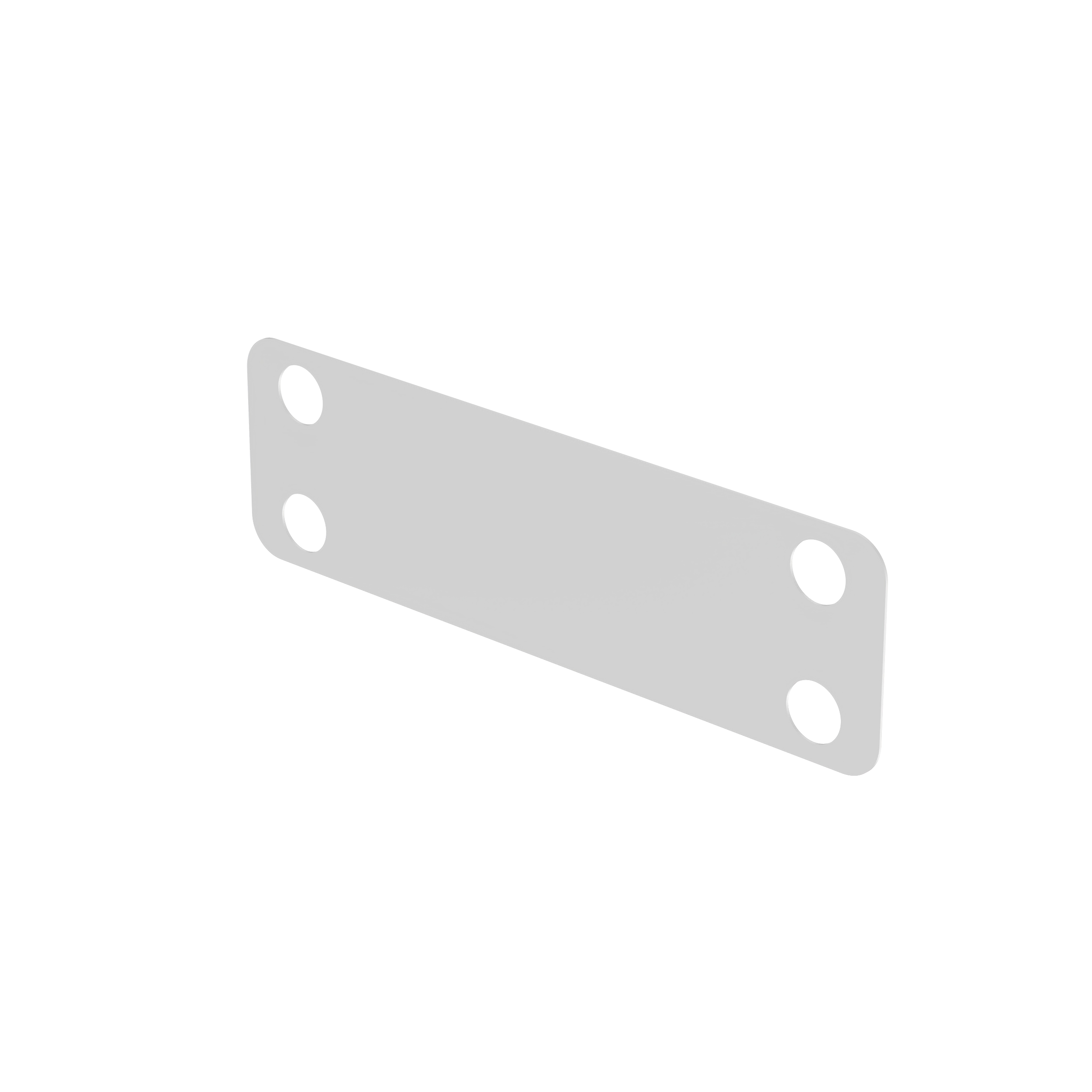 Etiket Plakası, Beyaz, PA 6.6, Kablo Bağı, 63.5x19mm, 100'lü Paket