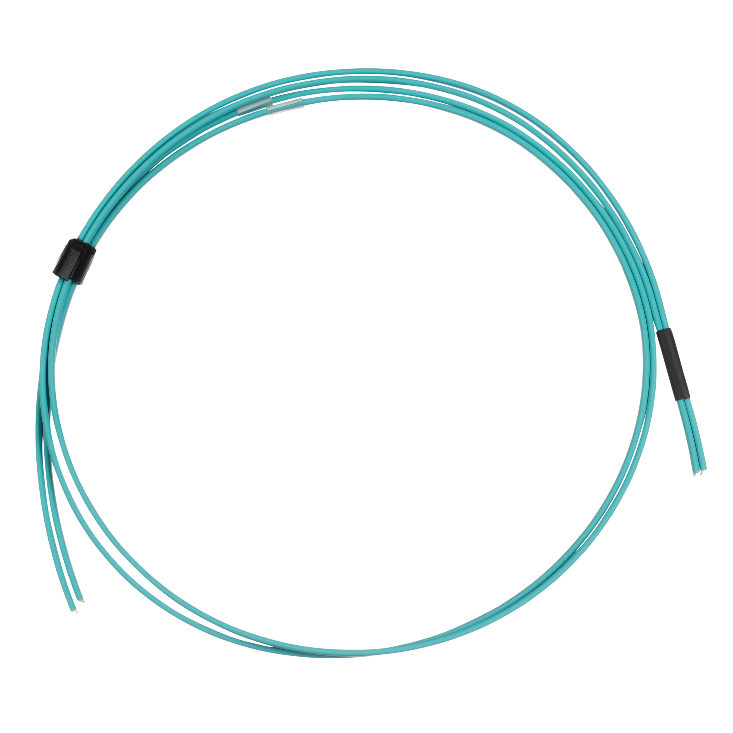 Optik Fiber Ayrım Seti, Düz, 24-fiber, çok modlu, 1 metre