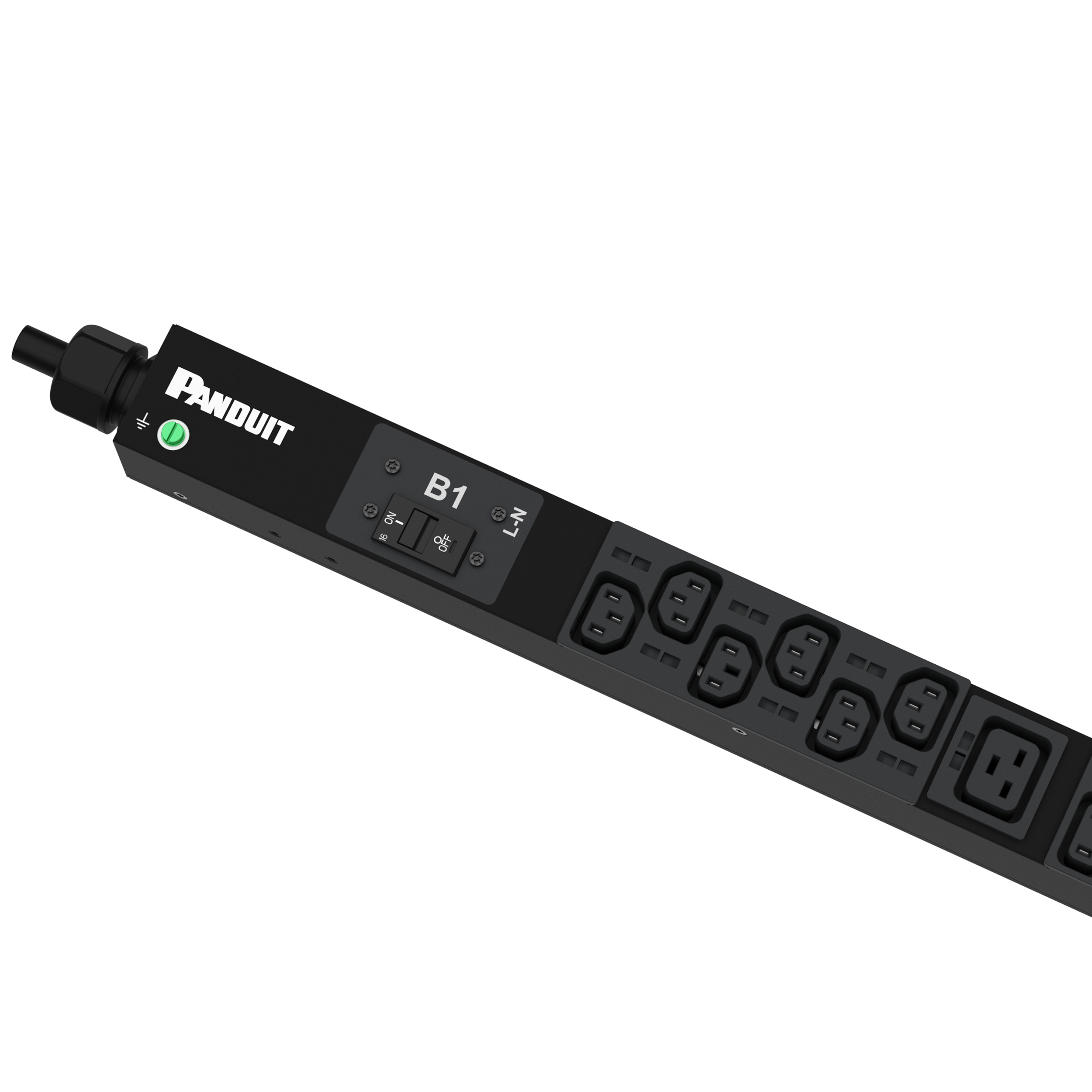 Temel Güç Dağıtım Birimi, 32AMP, 230 V, (36)C13, (6)C19, (IP44)
