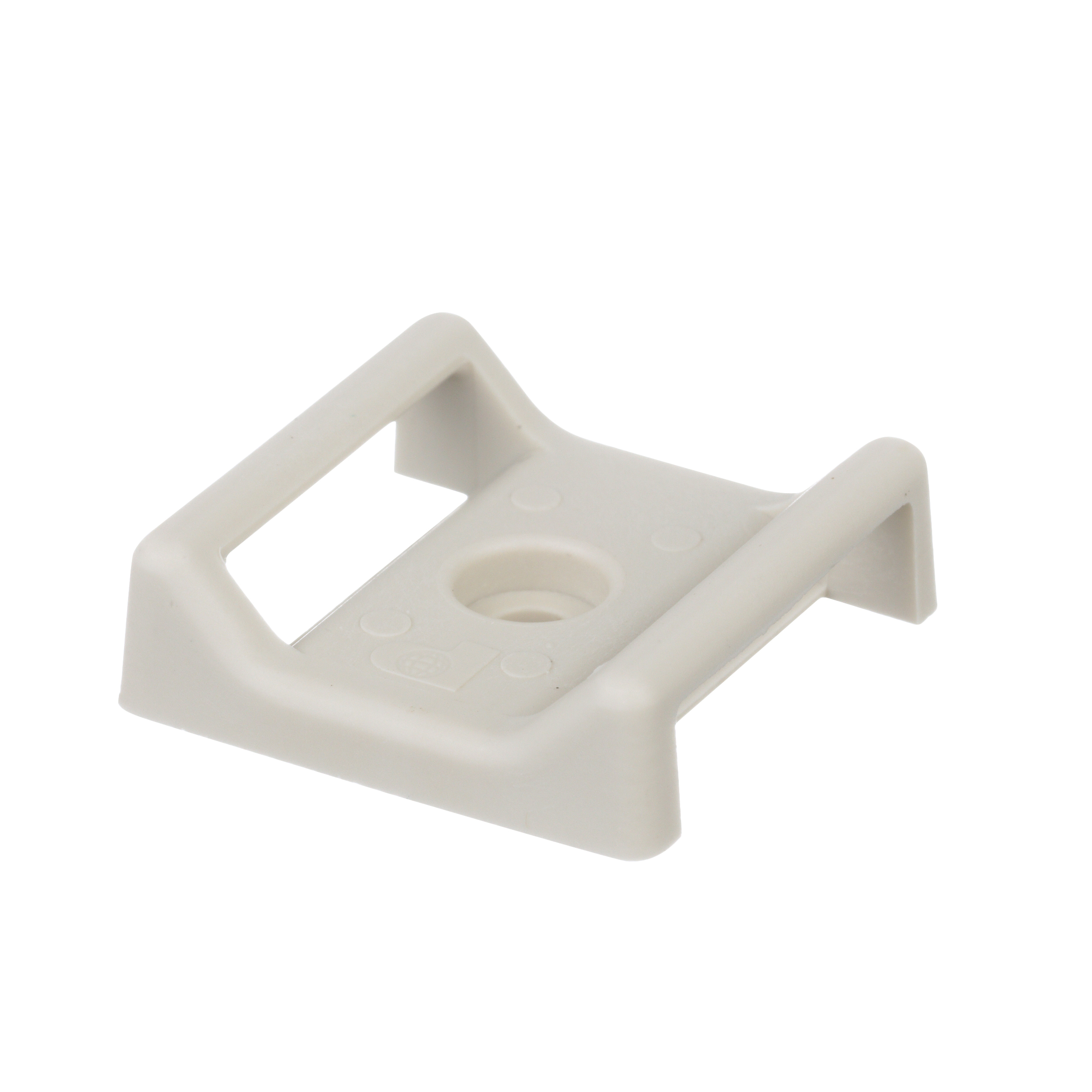 #6 SCREW (M3),1.12" L x 1.12" W, FLAME RETARDANT NYLON 6.6, NATURAL