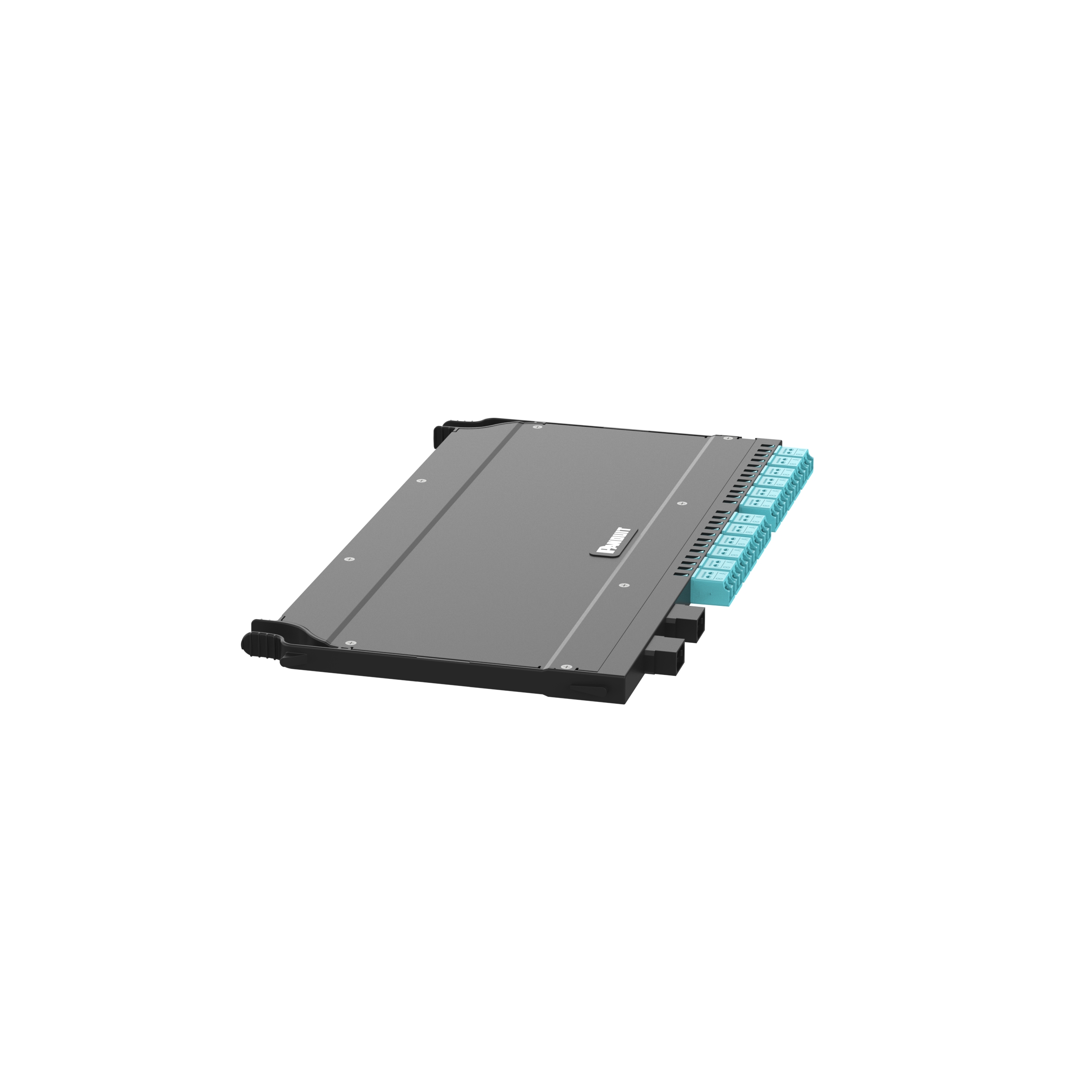 FlexCore Ön Erişimli Optik Fiber Kaset, Signature Core (OM4+) 24-fiber LC Çift Yönlü - 2xMPO-12, Evrensel, Ultra Kayıp, Sol El Yönlendirmesi
