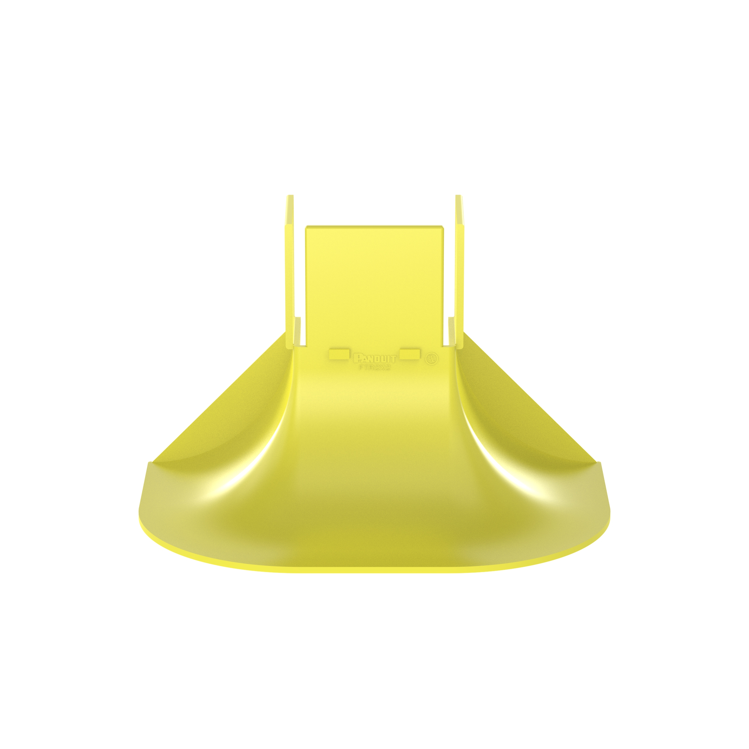 FiberRunner® Bend Radius Control Trumpet, 2x2, Yellow