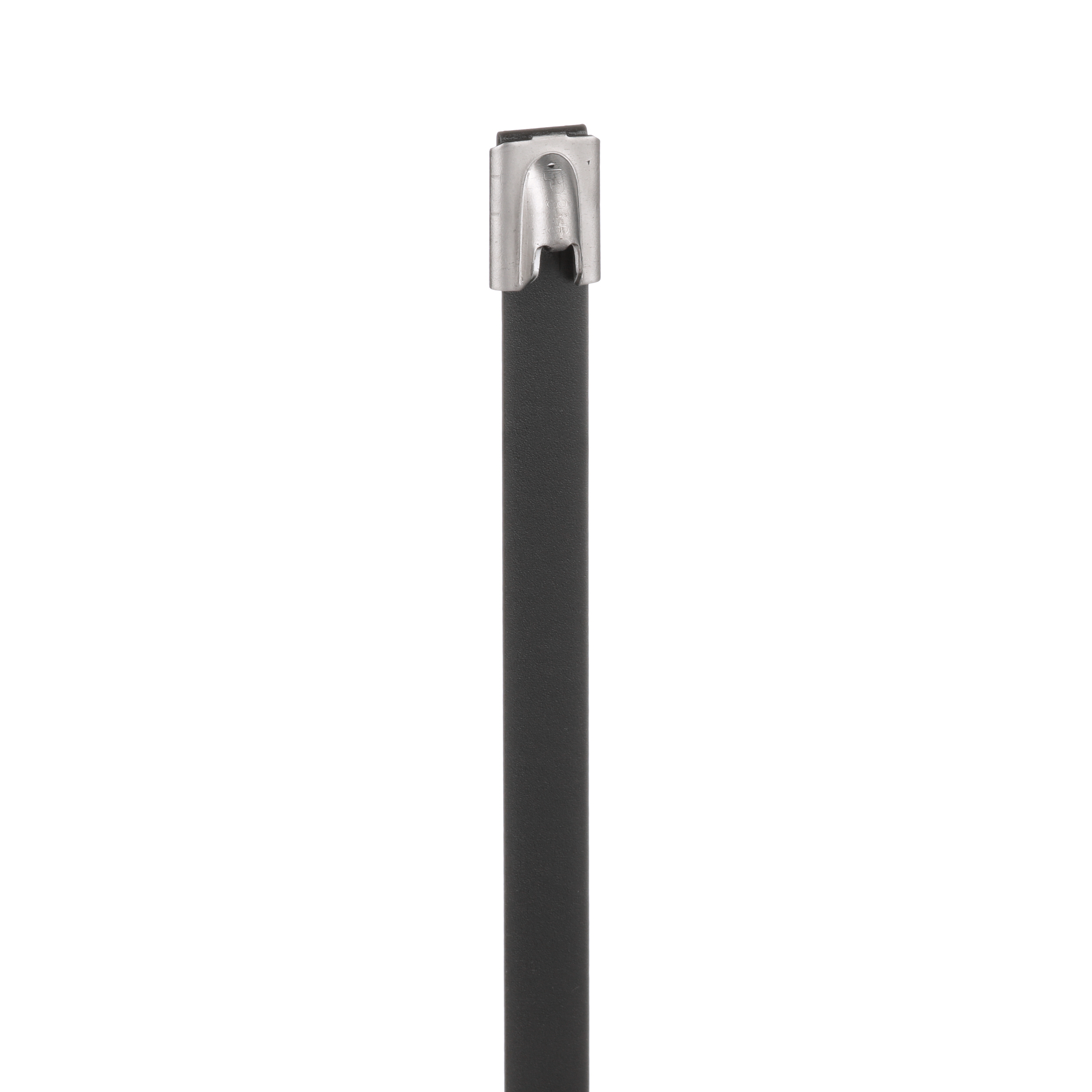 Kablo Bağı, PET Kaplı Paslanmaz Çelik 316, Siyah, 51x8.1mm, 50'li Paket