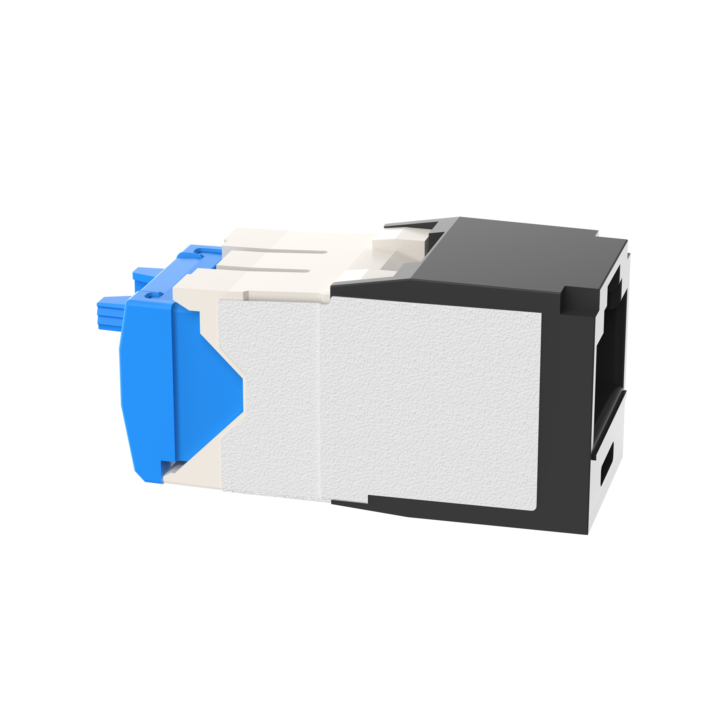 Mini-Com® UTP RJ45 Cat 6A TG Jack Modülü, Siyah