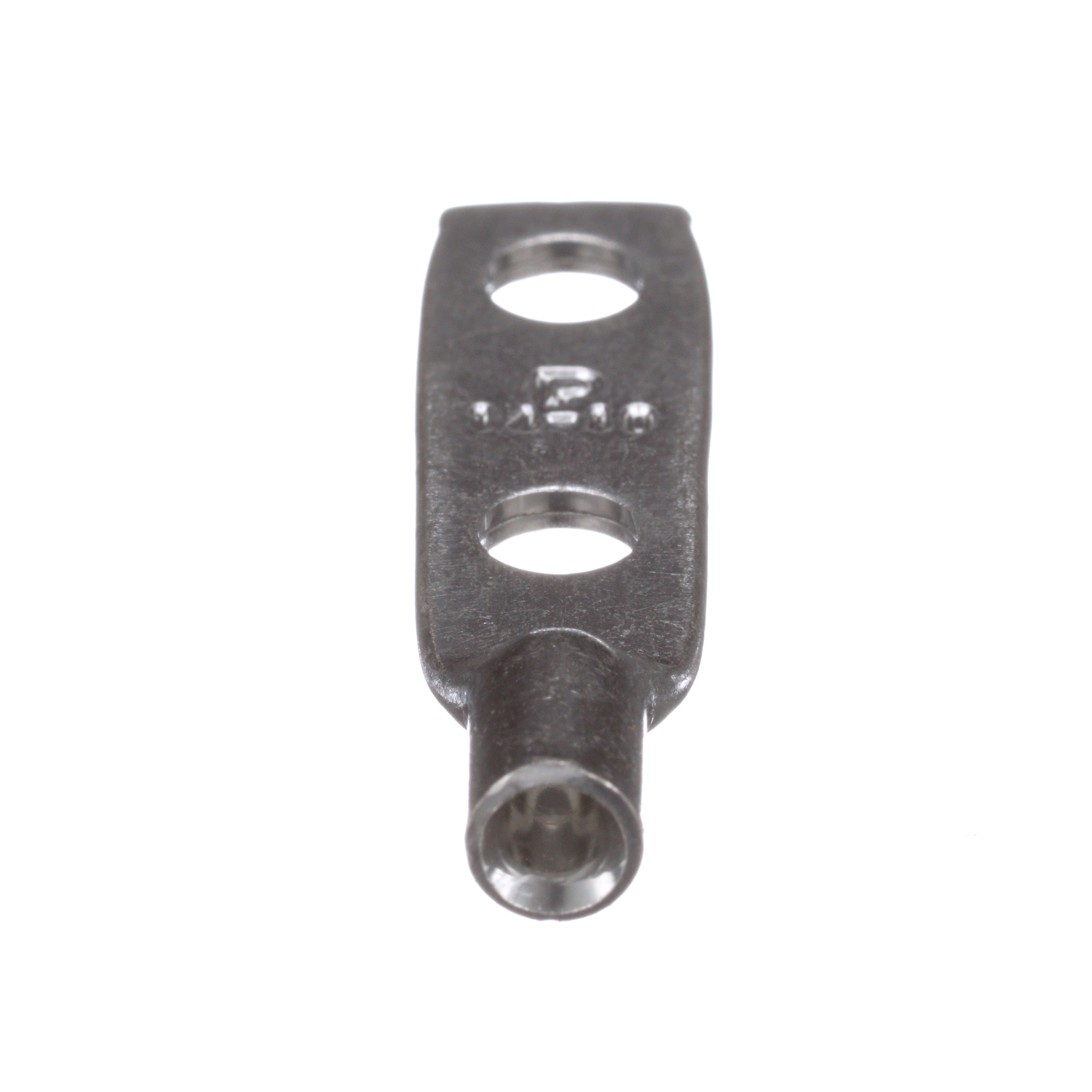 Bağlantı Muhafazası, 10, Kalay Kaplı Bakır, Düz, İki 4.8mm Çaplı Çapı, 50'li Paket