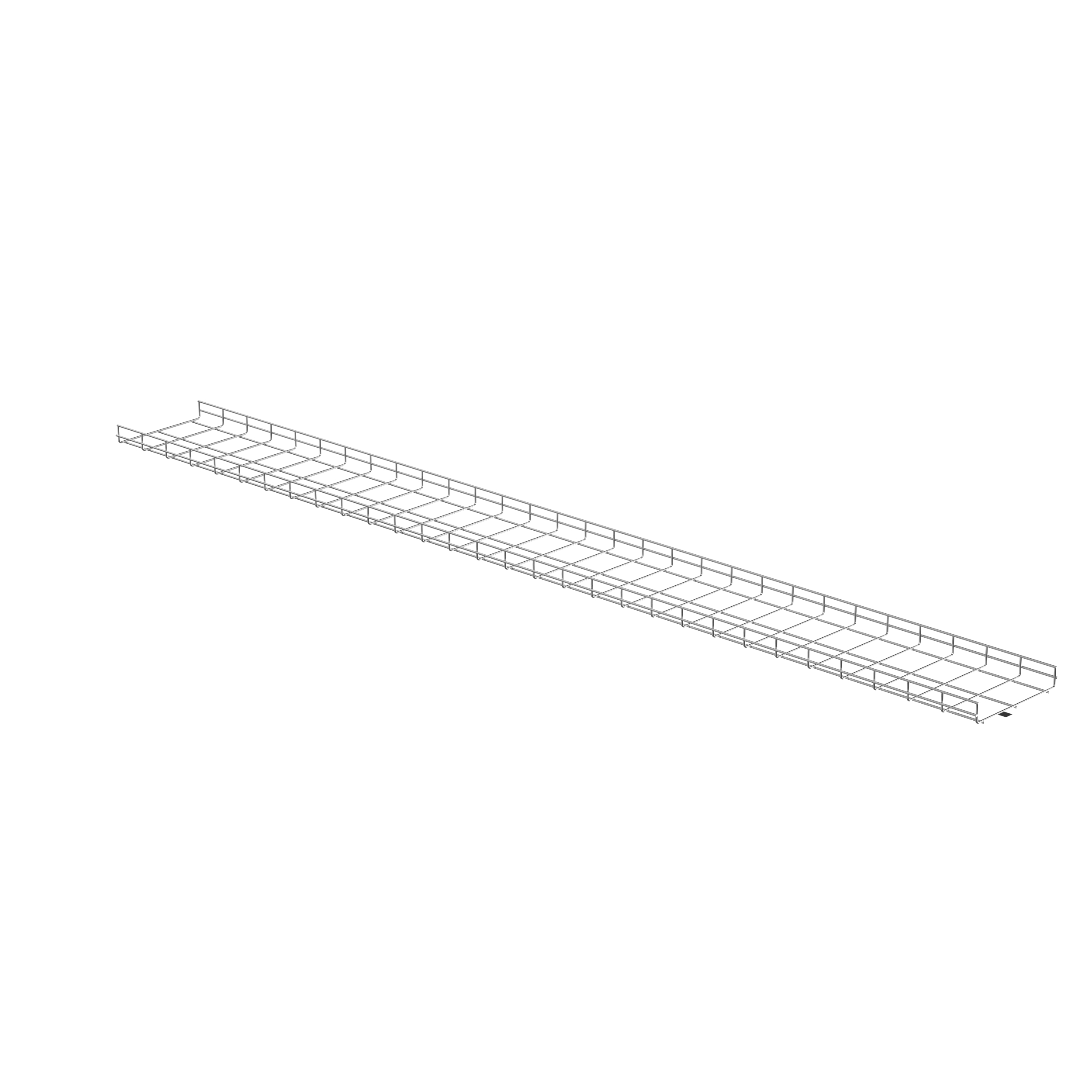 Kablo Sepeti 2" Y x 12" G, Çinko Plakalar
