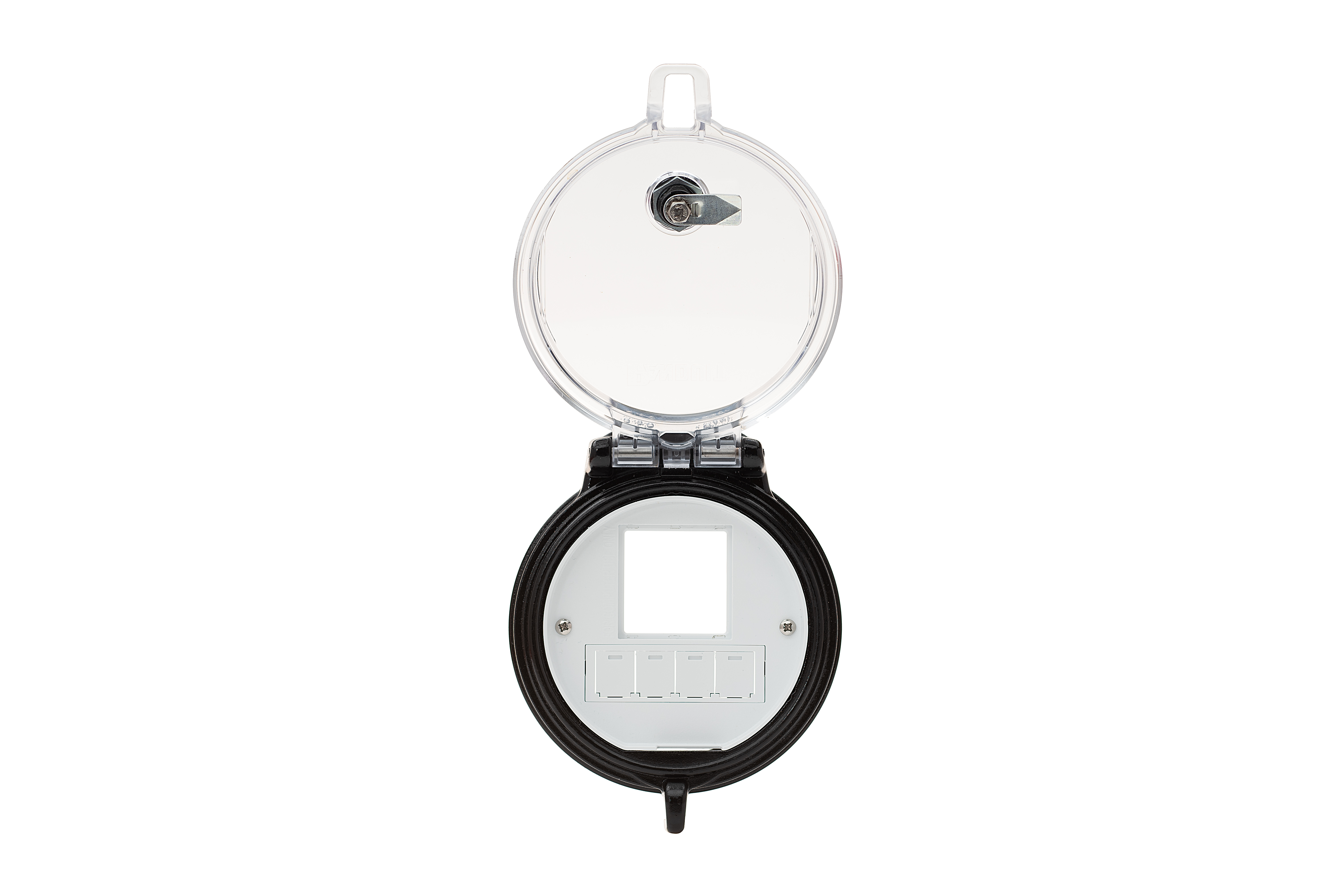 Data Access Port, 4in Base w/ International Faceplate insert