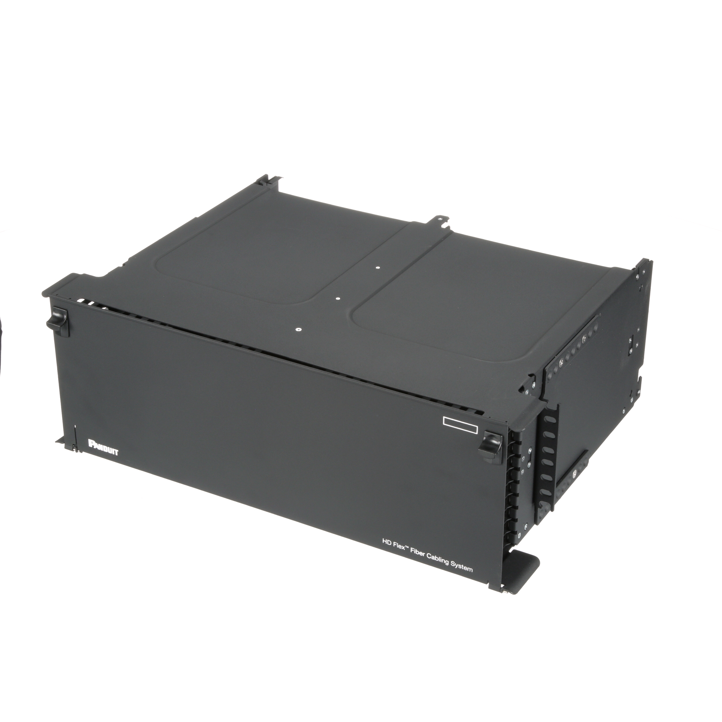 HD Flex™ Fiber Kasa, 4 RU, 6 Port, Siyah