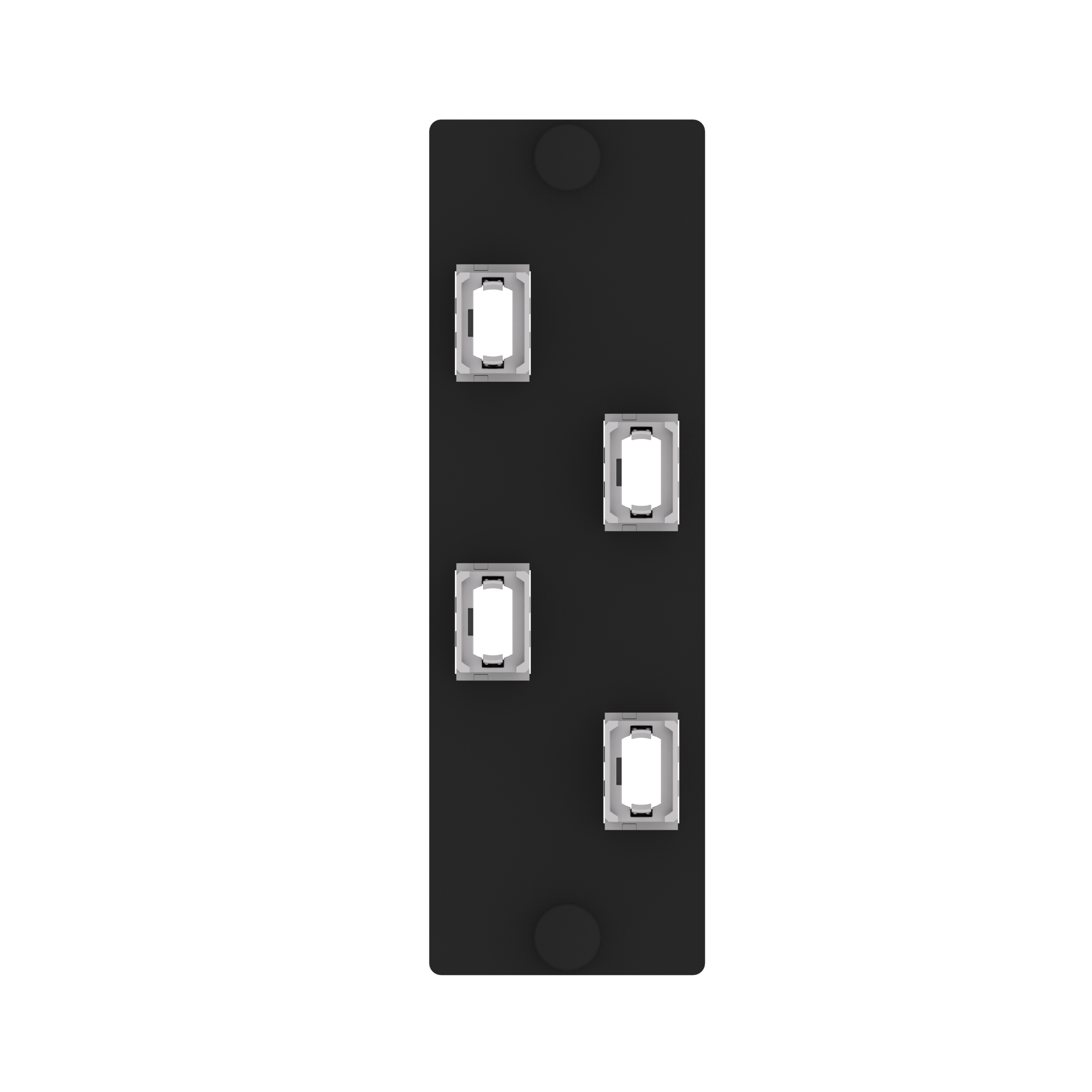 Opticom® FAP, 4 Açılır/Açılır MPO, Tip B, Antrasit Gri, Dikey