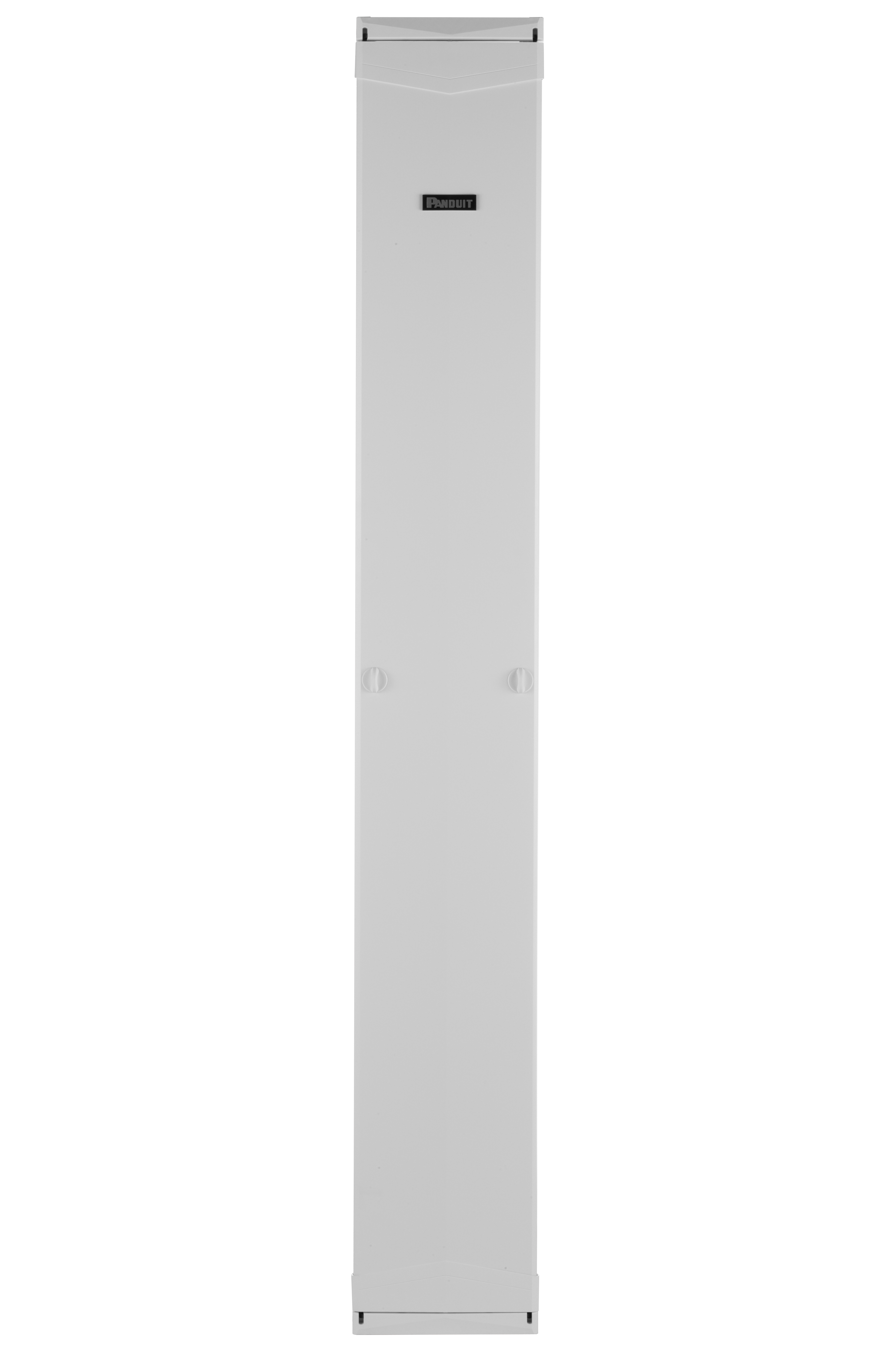 PE2V Vertical Dual Sided Manager, 1 Door, 45RU, 10 in. Wide, White