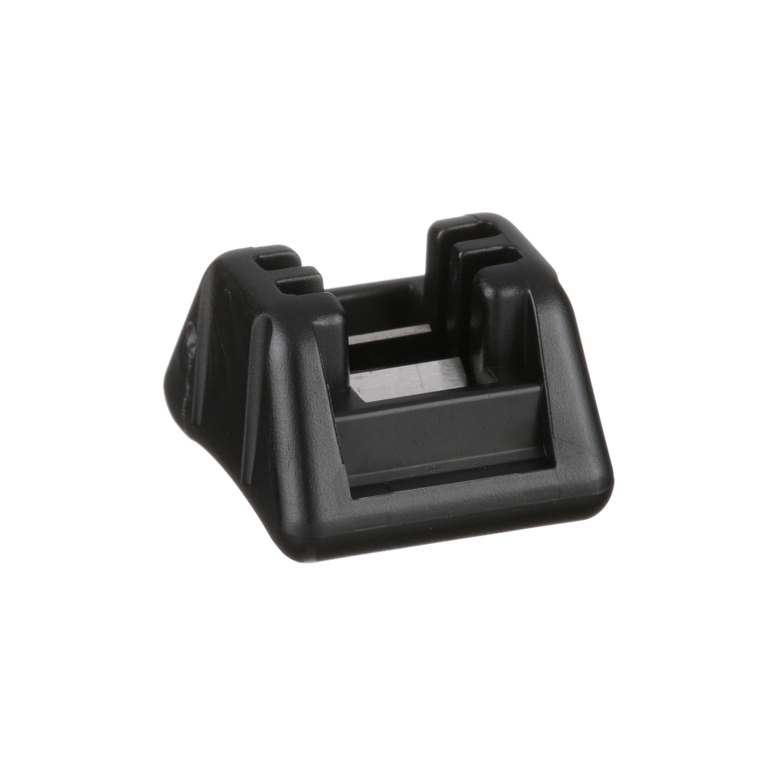 Dura-Ty Cable Tie Heads, Blk,Acetal,UV, 20.6mm, PK25