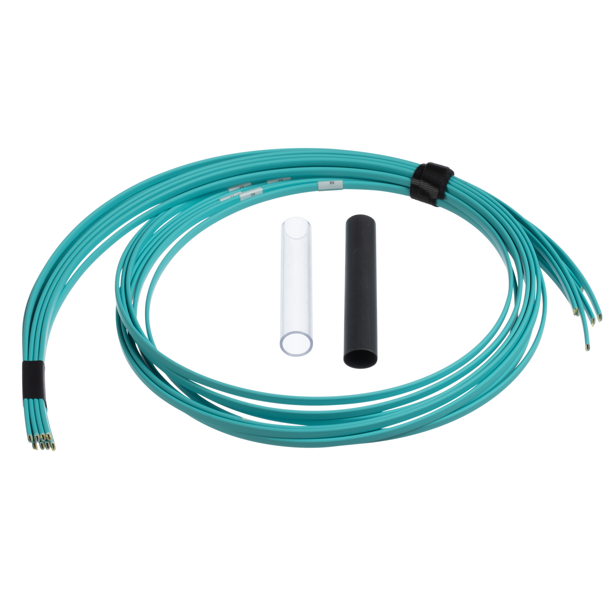 Optik Fiber Ayrım Seti, Düz, 96-fiber, çok modlu, 1 metre