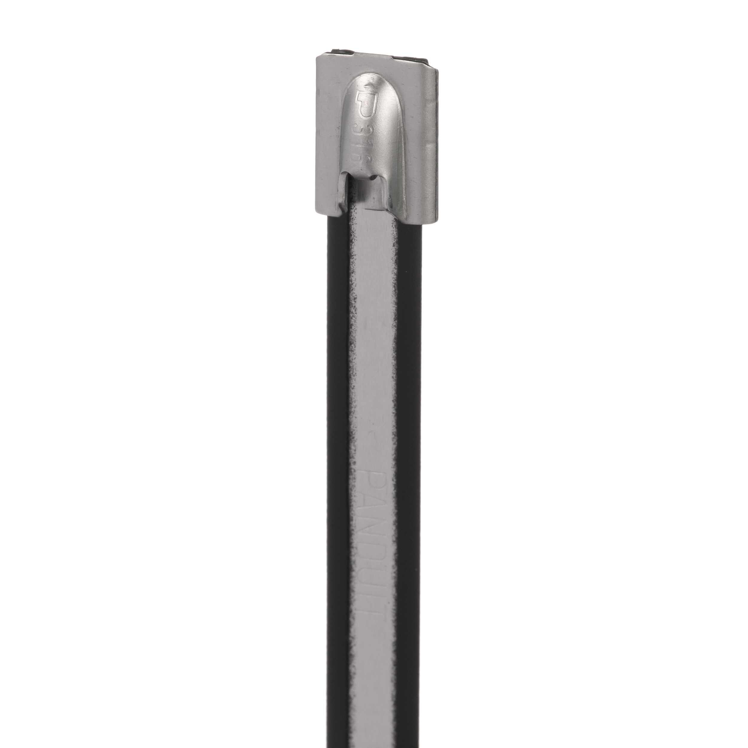 Kablo Bağı, PA 11 Kaplı Paslanmaz Çelik 316, Siyah, 101.6x8.1mm, 50'li Paket