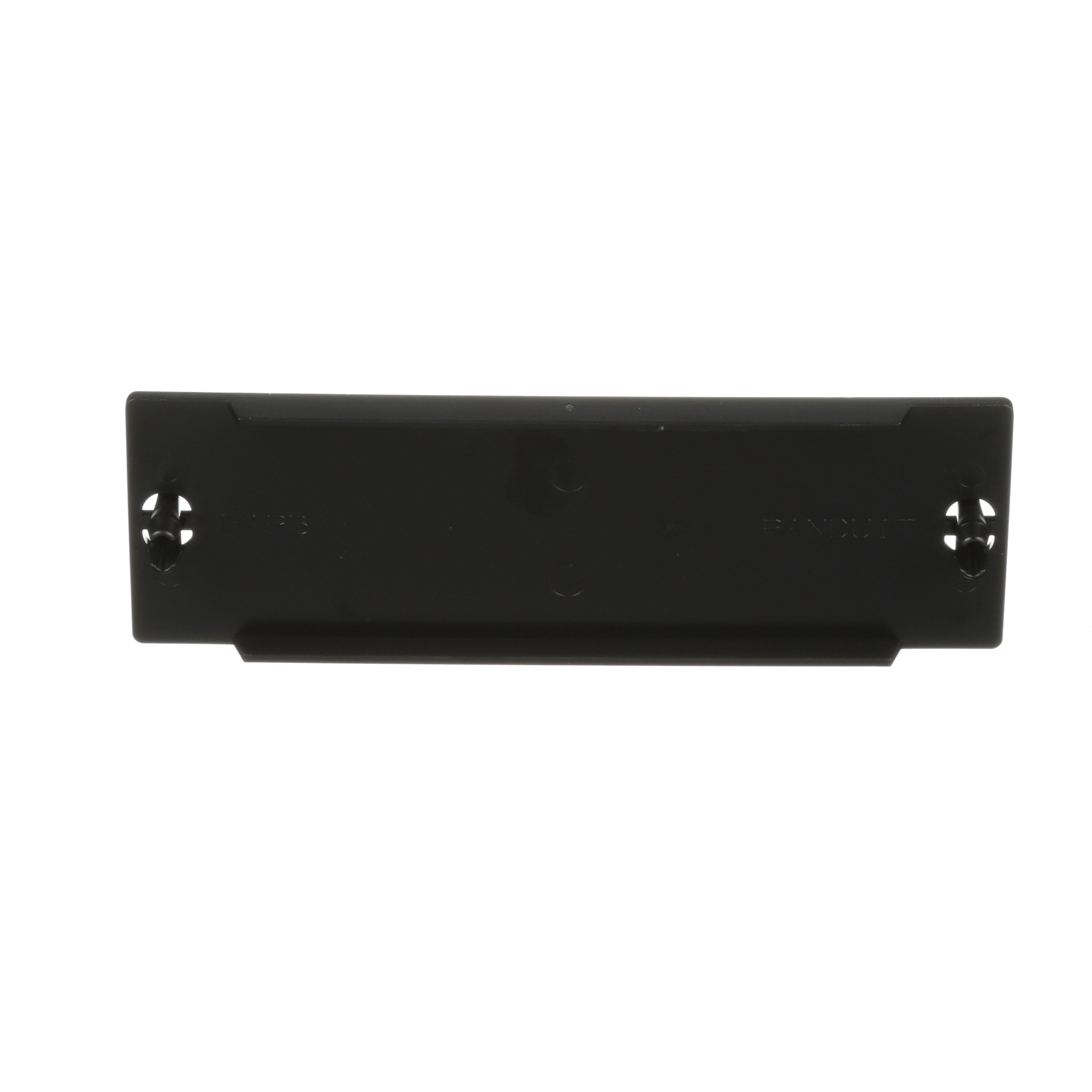Opticom® Fiber Adapter Panel Blank, Black