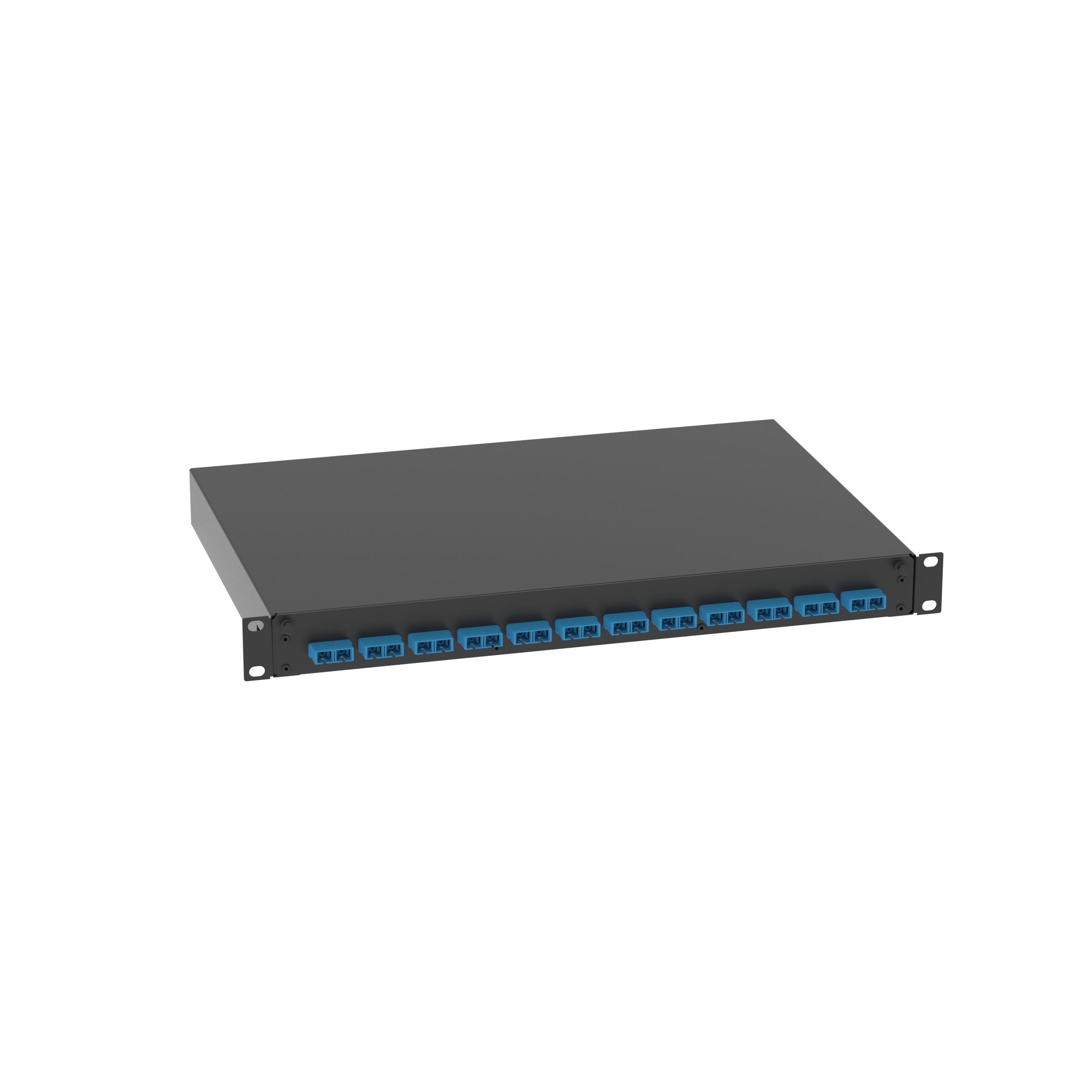 NetKey® Fiber Çekmecesini, 12 SC Çift Yönlü, Tek Modlu