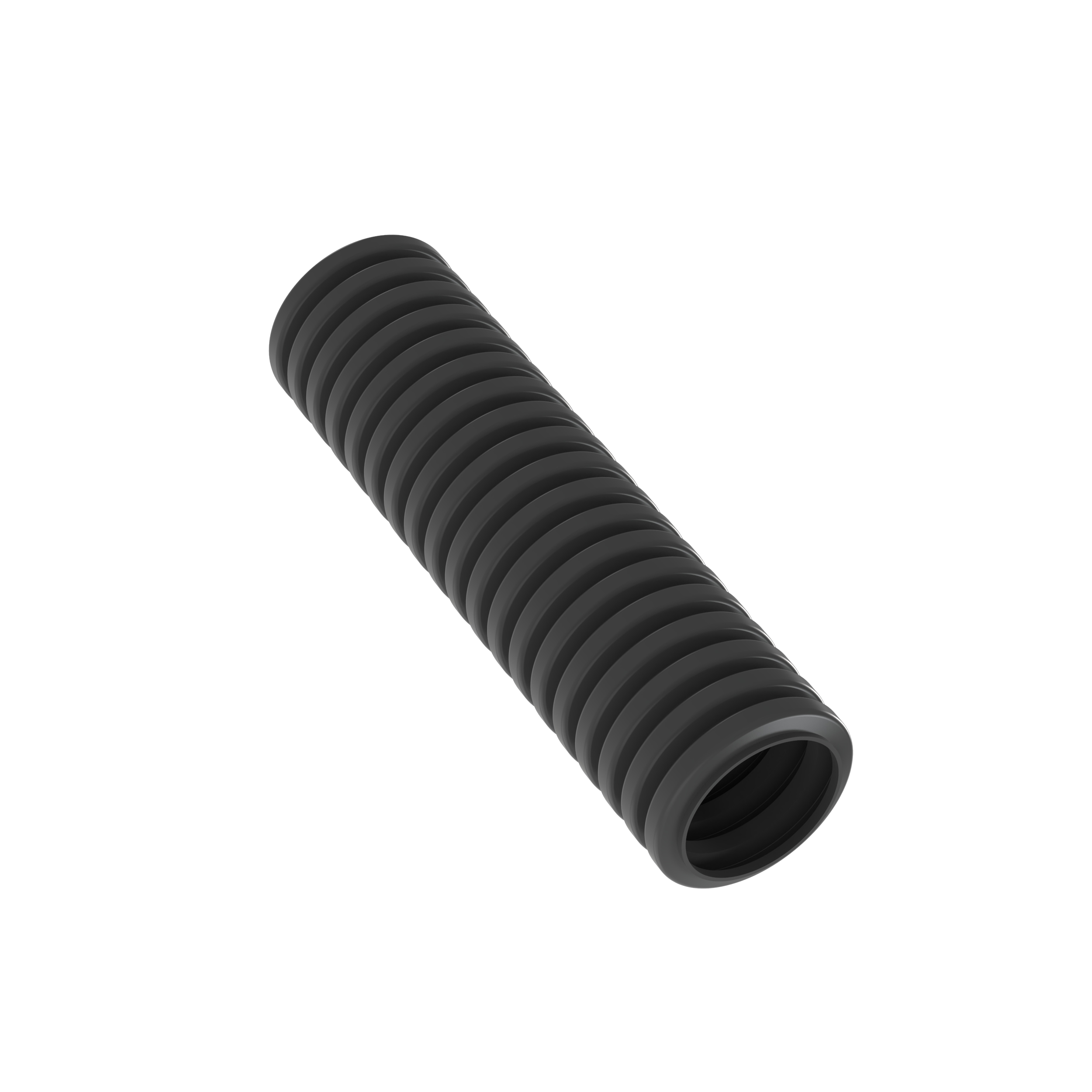 Düzeltilmiş Naylon Örgü Hortumu, .5" (12.7mm) x 100', HS Siyah, Paket 1