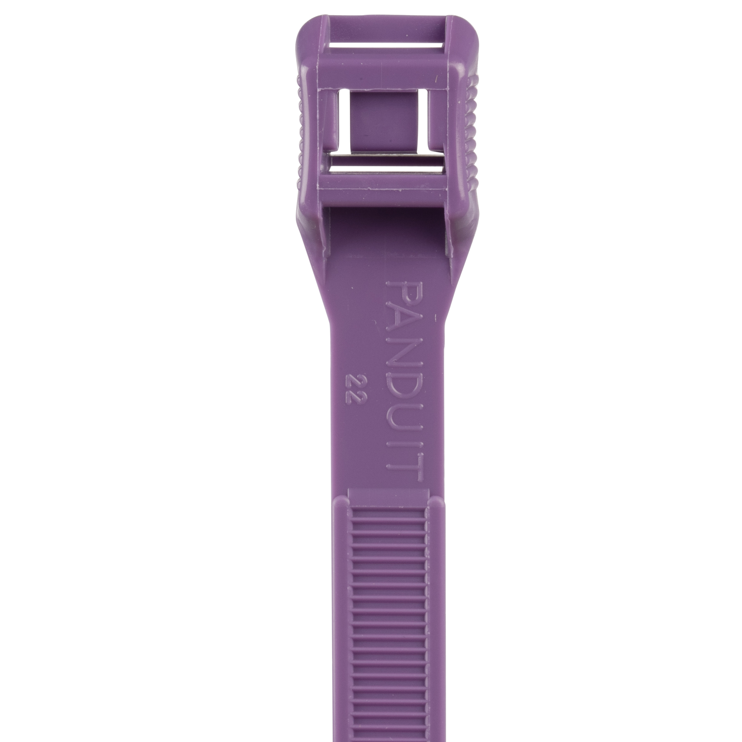 Kablo Bağı, Hat İçi, 389L, 8.9W, Hava Koşullarına Dayanıklı Naylon 6.6, Mor, PK100
